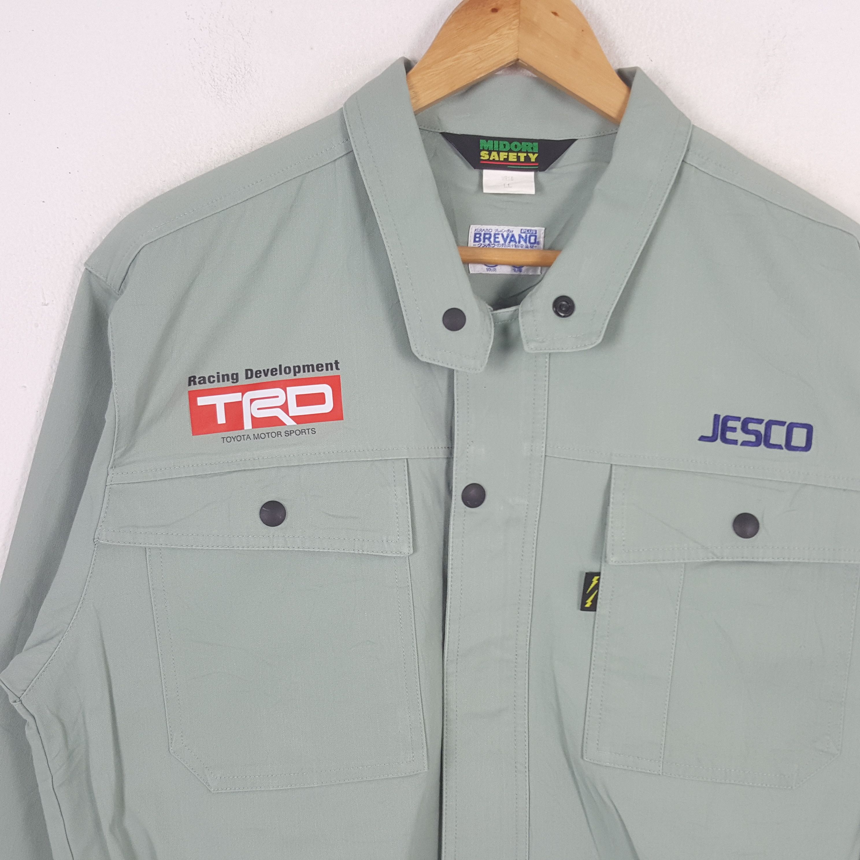 Japanese Brand × Vintage Vintage TRD Toyota Racing Japan Brand Custom Jacket C288N4 Size US L / EU 52-54 / 3 - 4 Thumbnail
