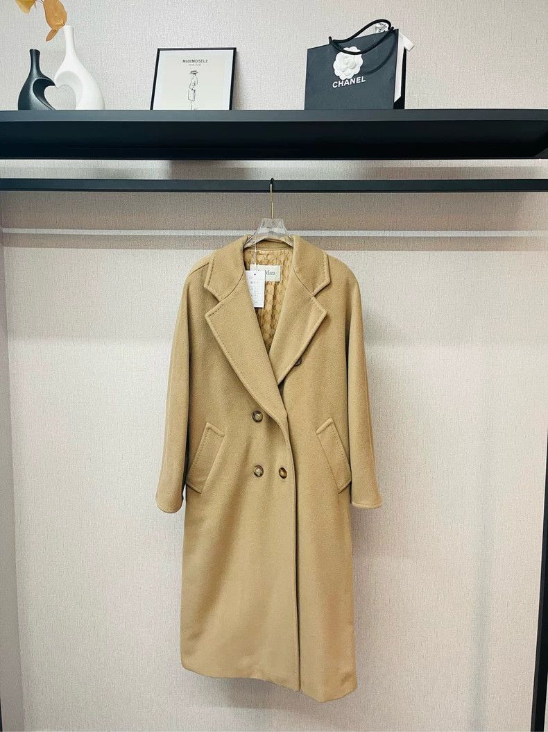Max Mara Max Mara 101801 Camel Cashmere Coat Size M / US 6-8 / IT 42-44 - 1 Thumbnail