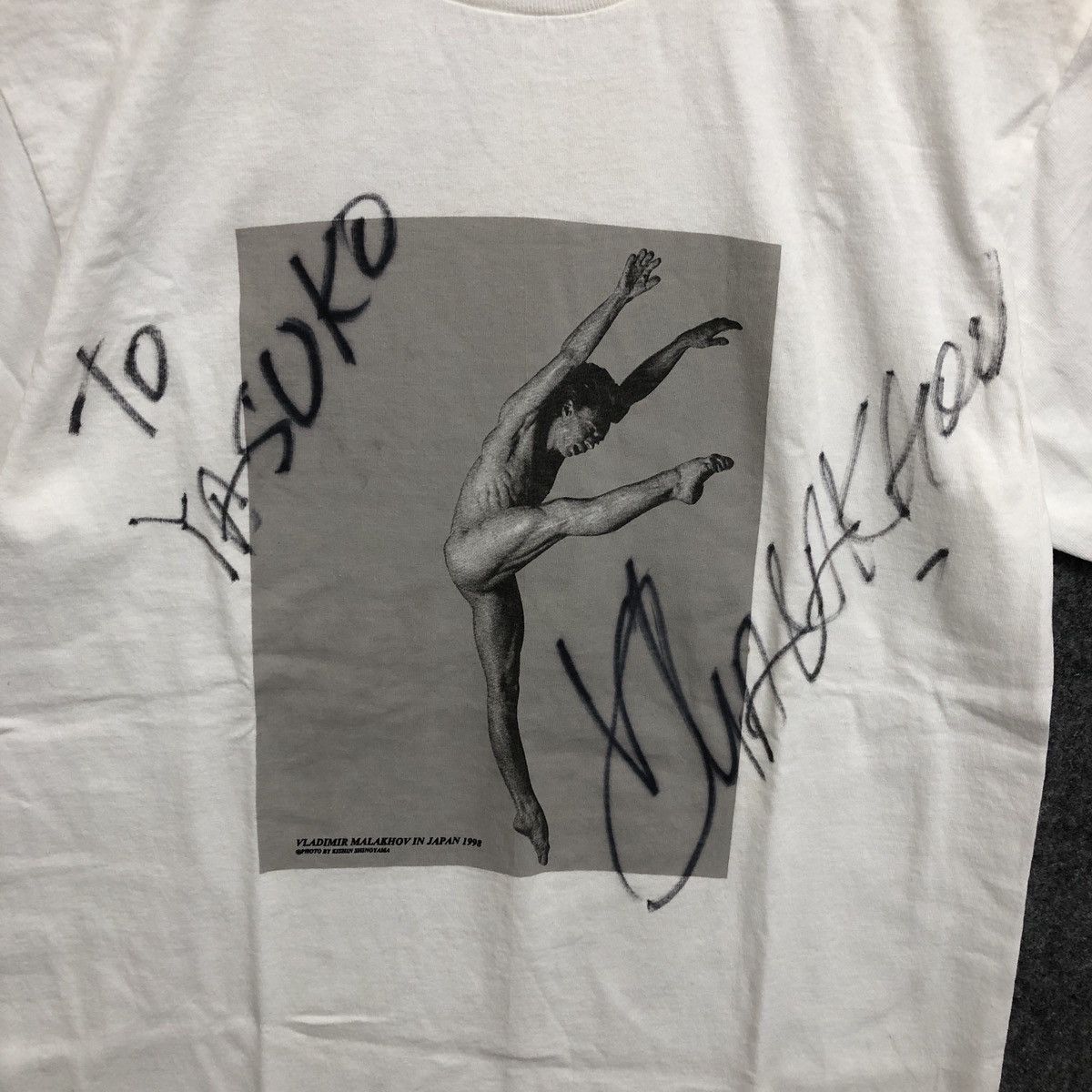 Vintage Vintage Vladimir Malakhov in Japan 1998 T-Shirt Size US M / EU 48-50 / 2 - 2 Thumbnail
