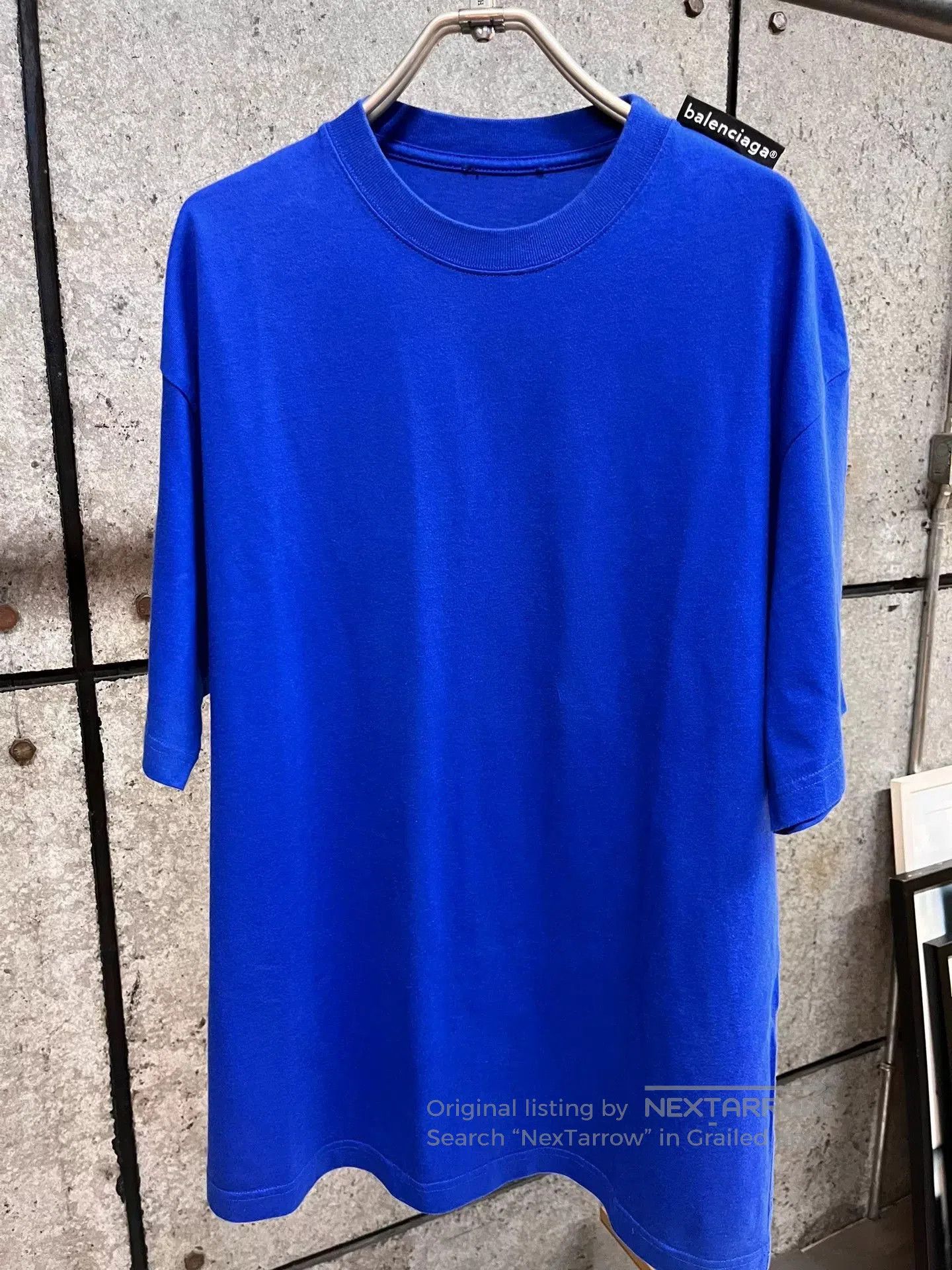 Balenciaga Balenciaga Blue Short-Sleeve T-Shirt S. Size US S / EU 44-46 / 1 - 1 Thumbnail