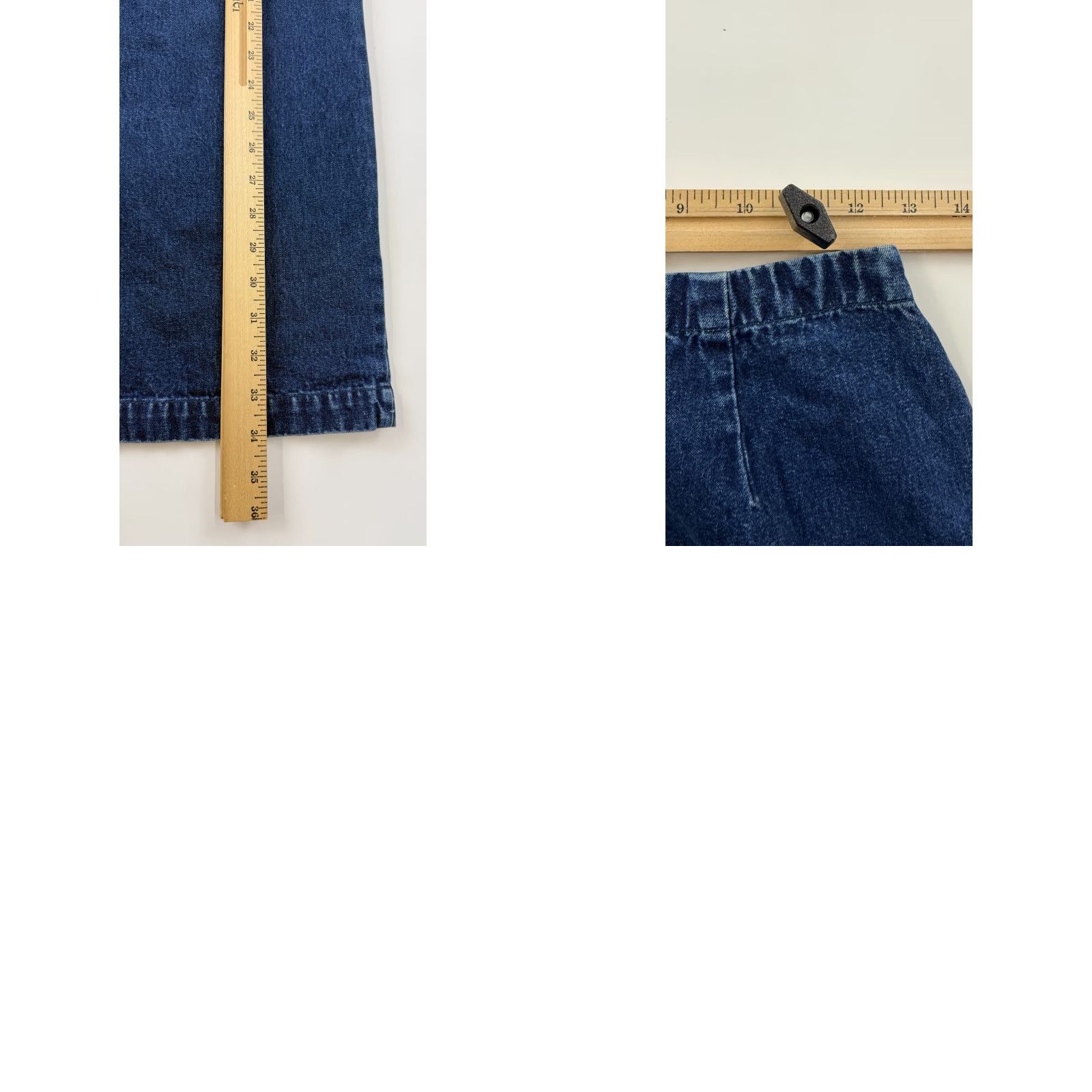 Eddie Bauer Eddie Bauer A-Line Skirt Womens 4 Blue Denim Casual Outdoor Full Length Side Slit Size 27" / US 4 / IT 40 - 8 Thumbnail