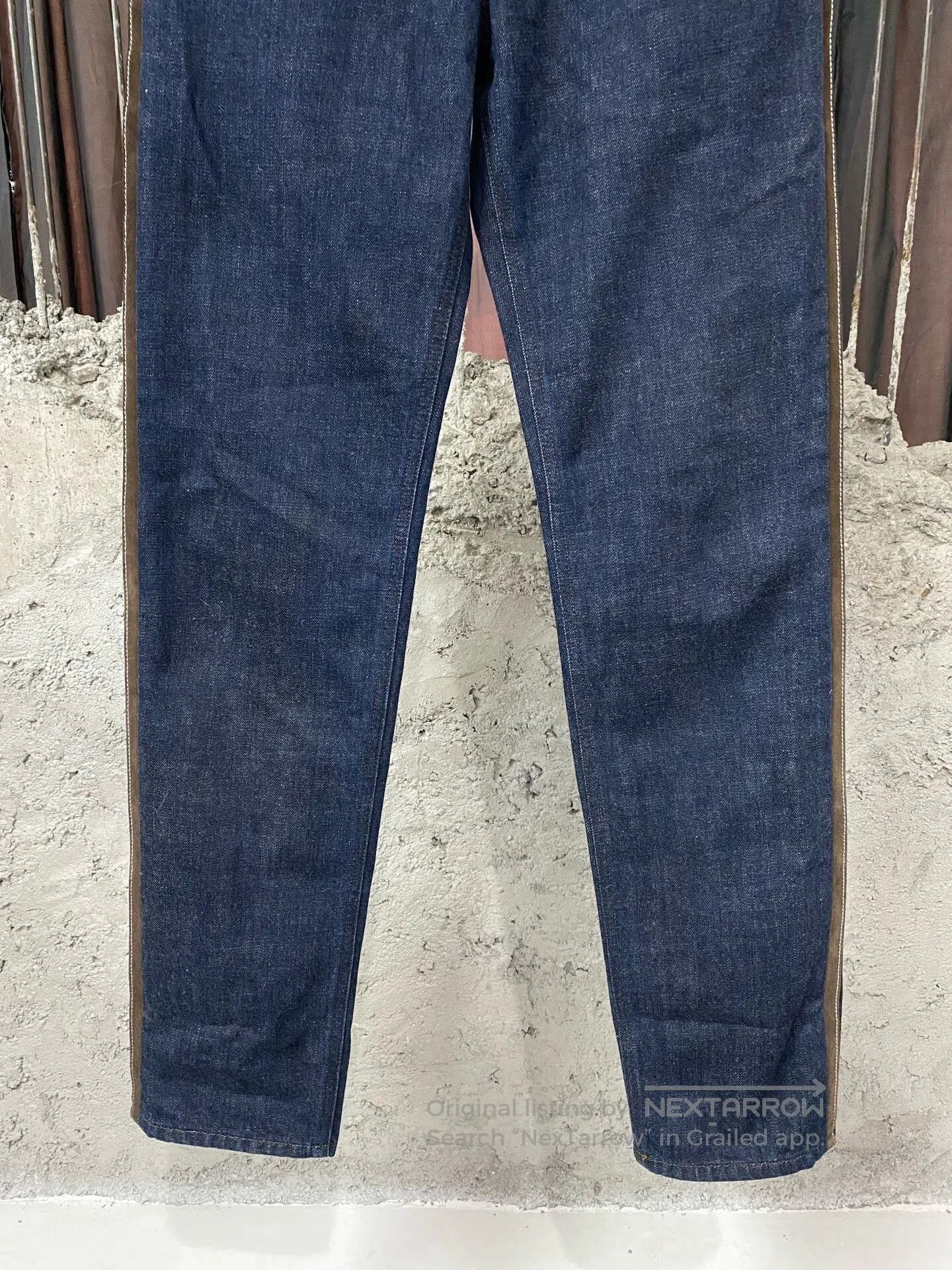 Miu Miu Miumiu Patchwork Leather Jeans. Size 26" / US 2 / IT 38 - 4 Thumbnail