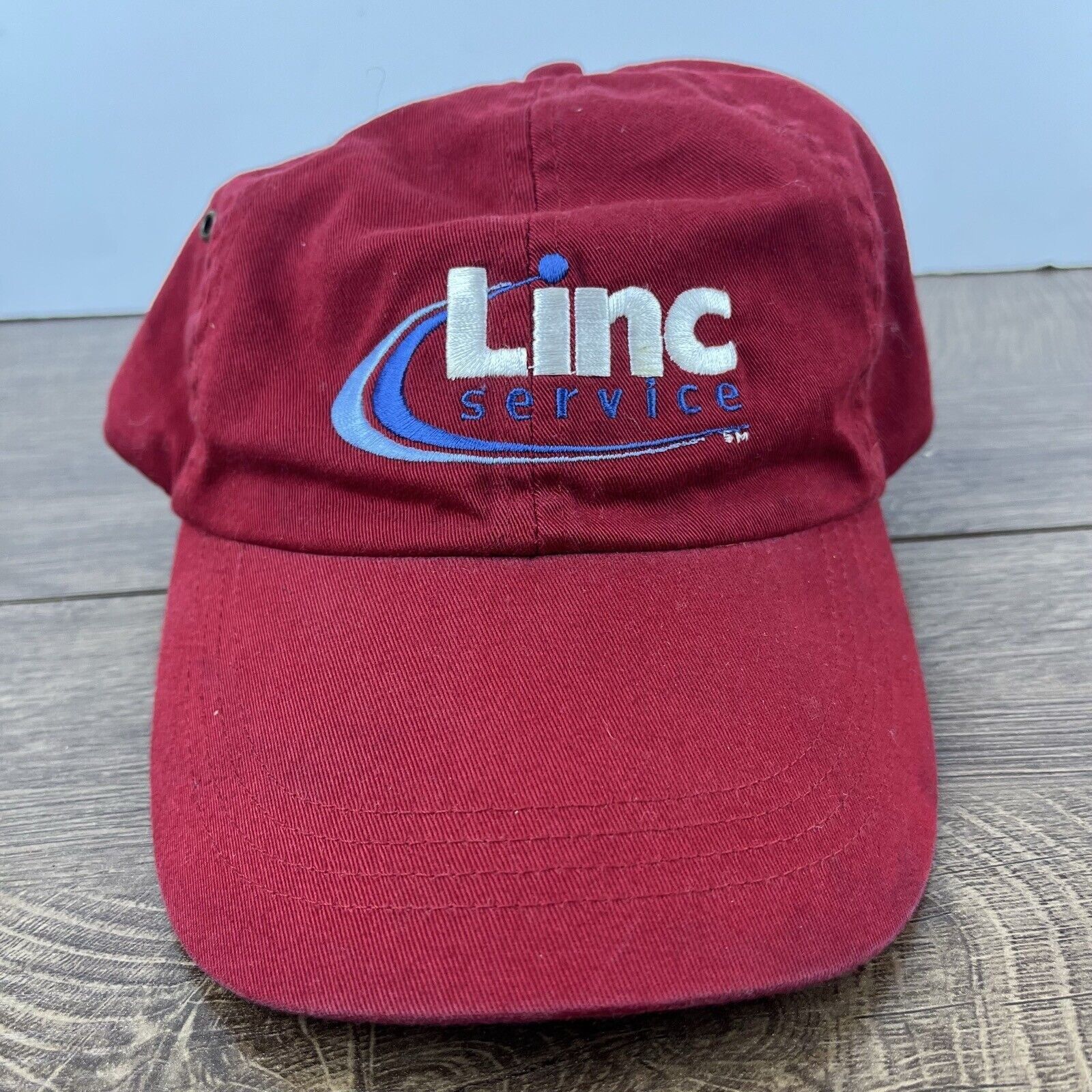 Other Linc Service Hat Red Adjustable Hat Red Adult Size Hat Size ONE SIZE - 2 Thumbnail
