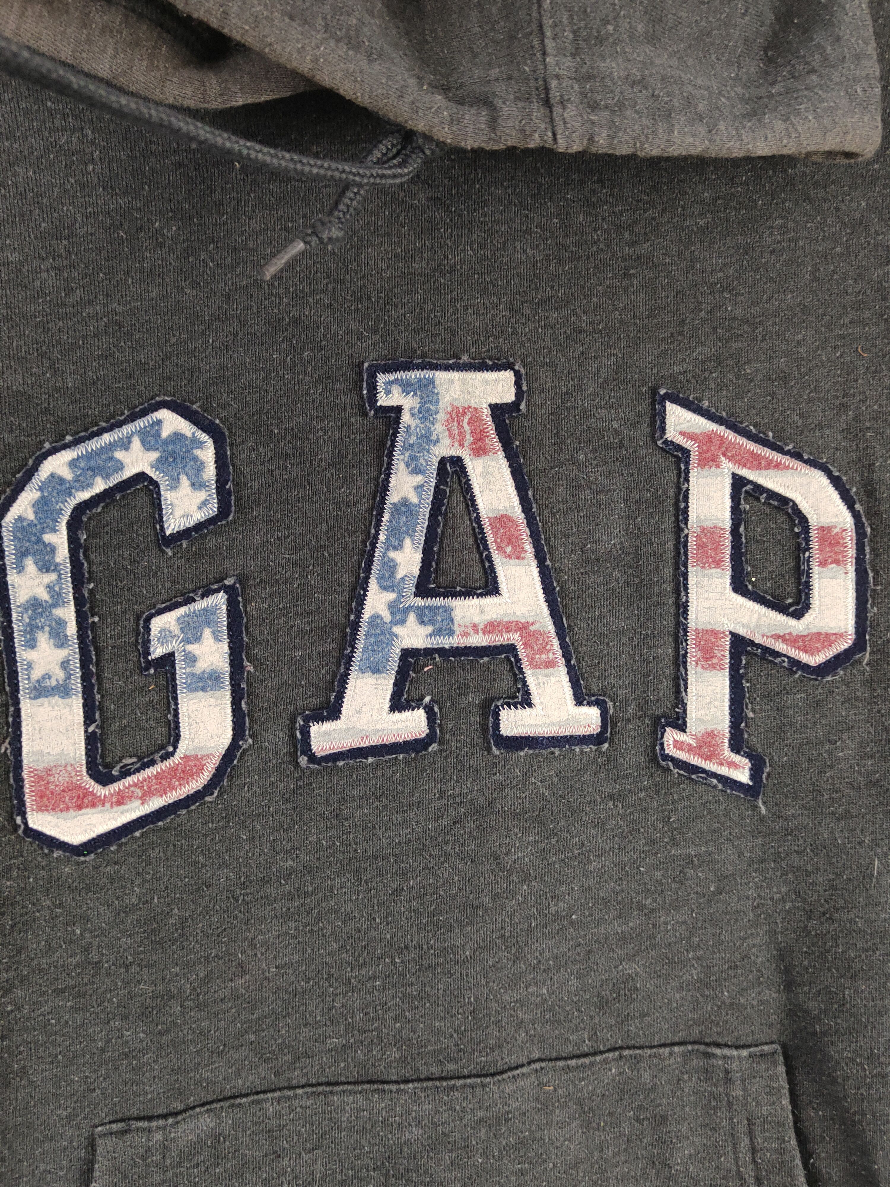 Japanese Brand DL Gap Black Hoodie Sweatshirts #1684 Size US M / EU 48-50 / 2 - 2 Thumbnail