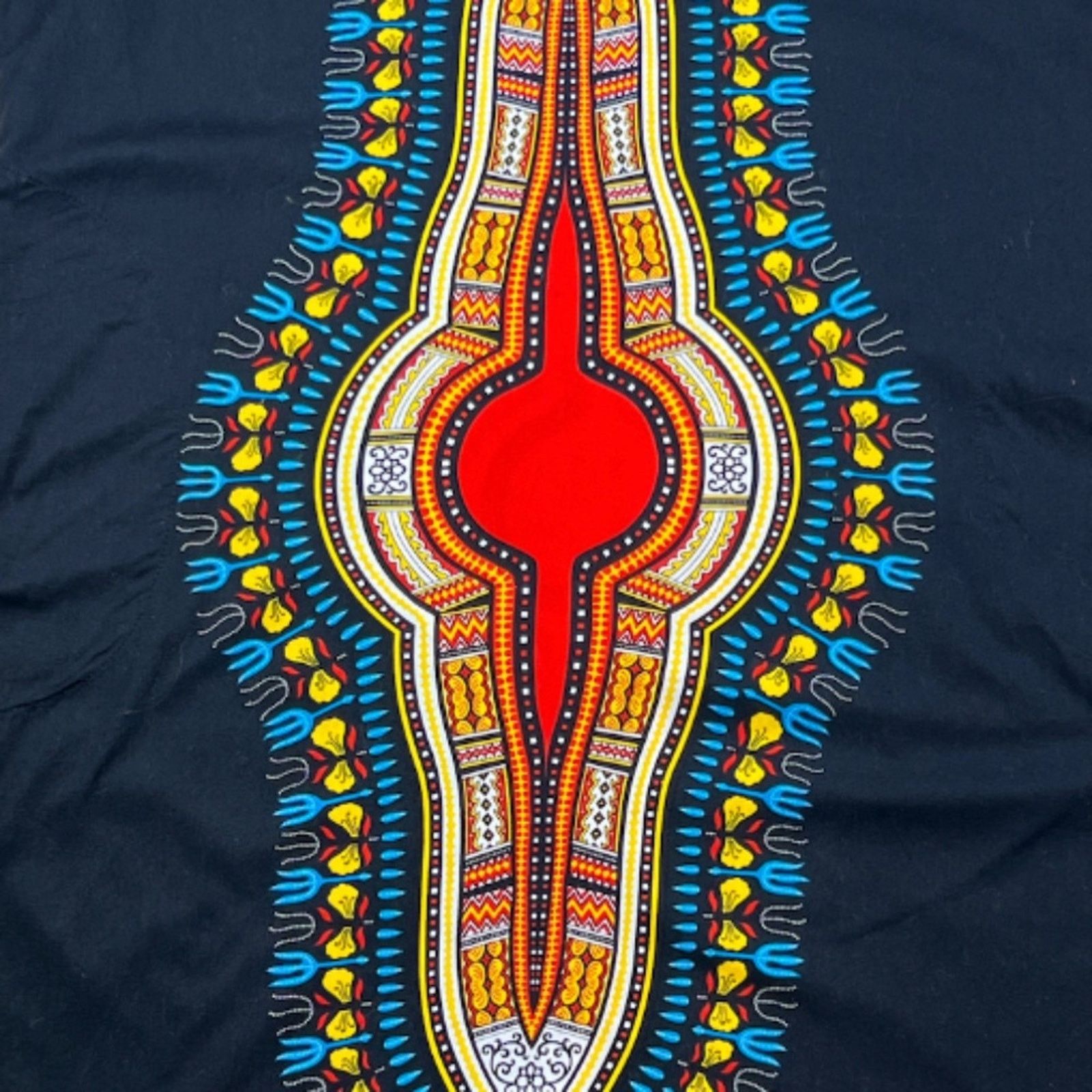 NBDN Nobrandedon Mama&Papa African Kaftan in Multi Print | Size L Size L / US 10 / IT 46 - 6 Thumbnail