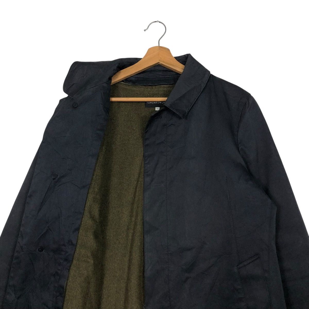 Japanese Brand 🔥VINTAGE LONG JACKET BLANKET TOMORROWLAND ISSEY MIYAKE Size US M / EU 48-50 / 2 - 13 Thumbnail