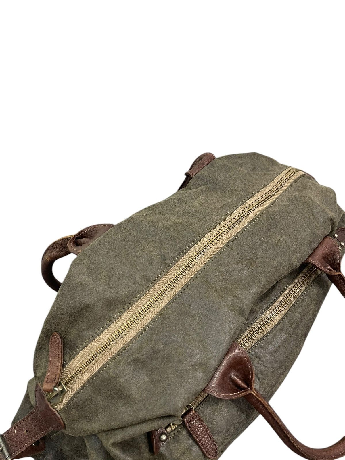 Japanese Brand Full Leather United Arrows Japan Duffle Bag 1🟩6 Size ONE SIZE - 20 Thumbnail