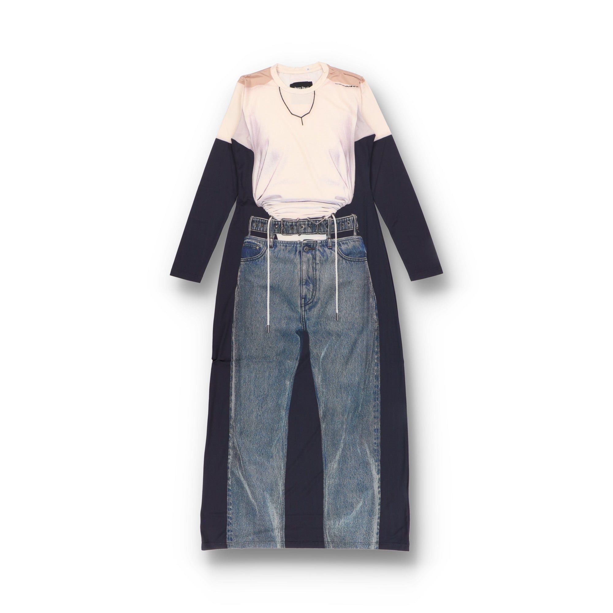 Jean Paul Gaultier Jean Paul Gaultier SS1996 Cyberbaba trompe l