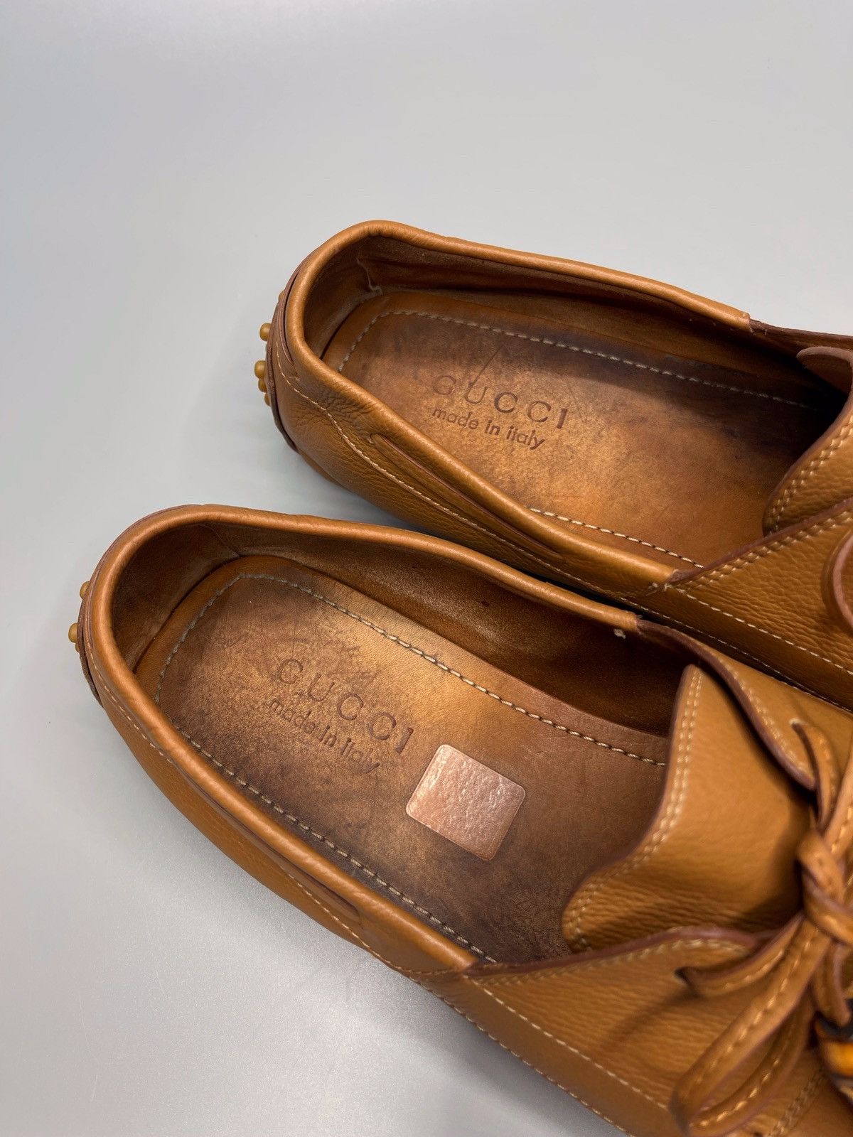 Gucci Gucci Loafers Leather Shoes Size US 8 / EU 41 - 6 Thumbnail