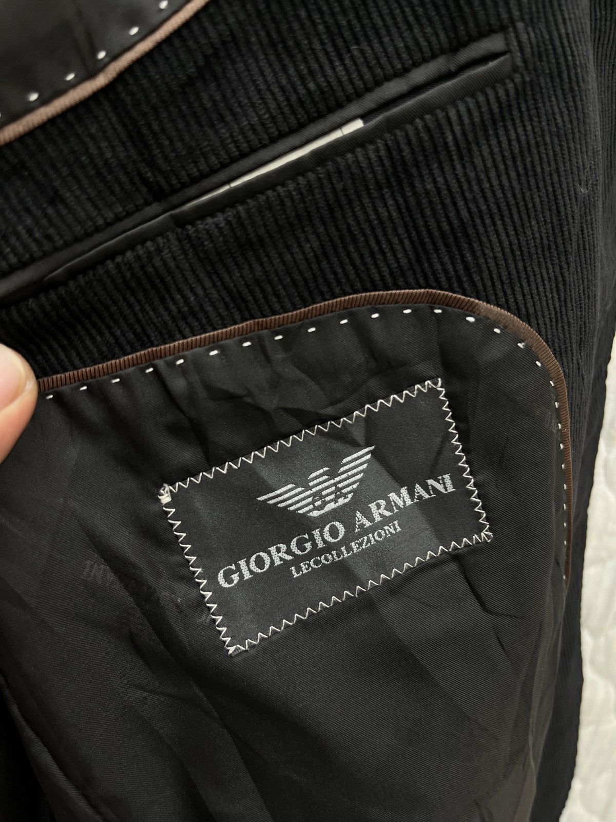 Giorgio Armani 🔥STEALS🔥 GIORGIO ARMANI CORDUROY BLAZER JACKET Size 50R - 12 Thumbnail