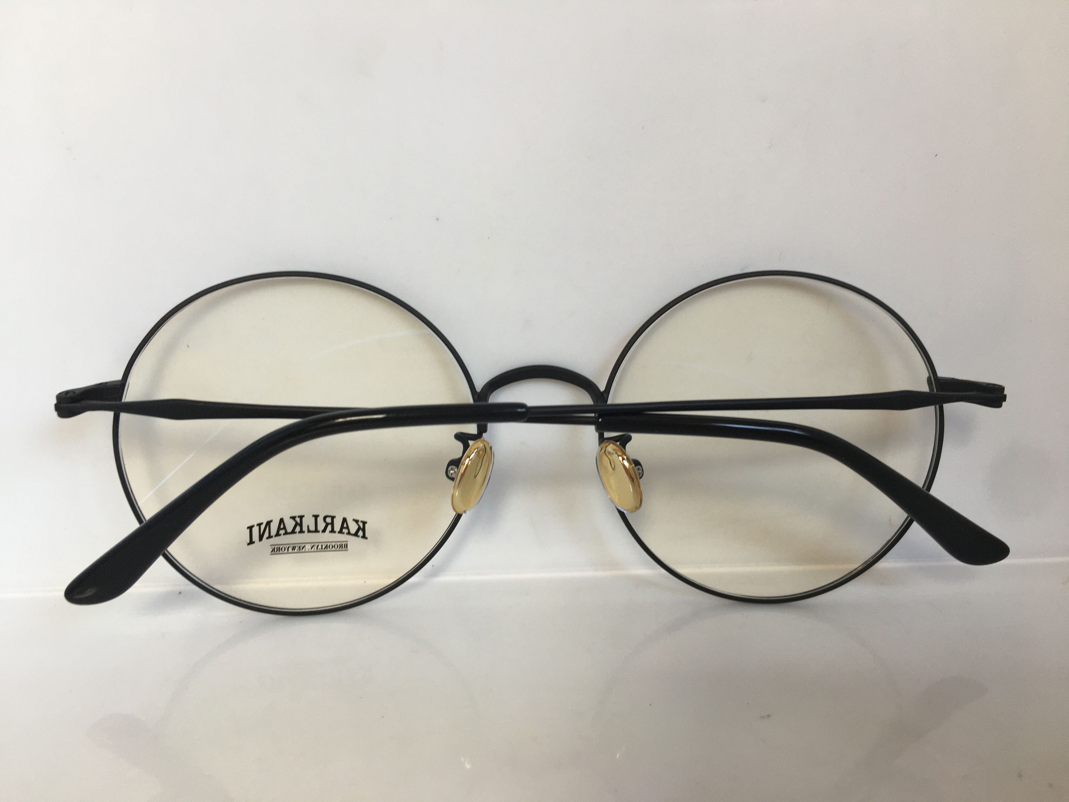 Other KARLKANI Black Round Eyeglasses Frame GATSBY ARISTOCRAT Size ONE SIZE - 7 Thumbnail