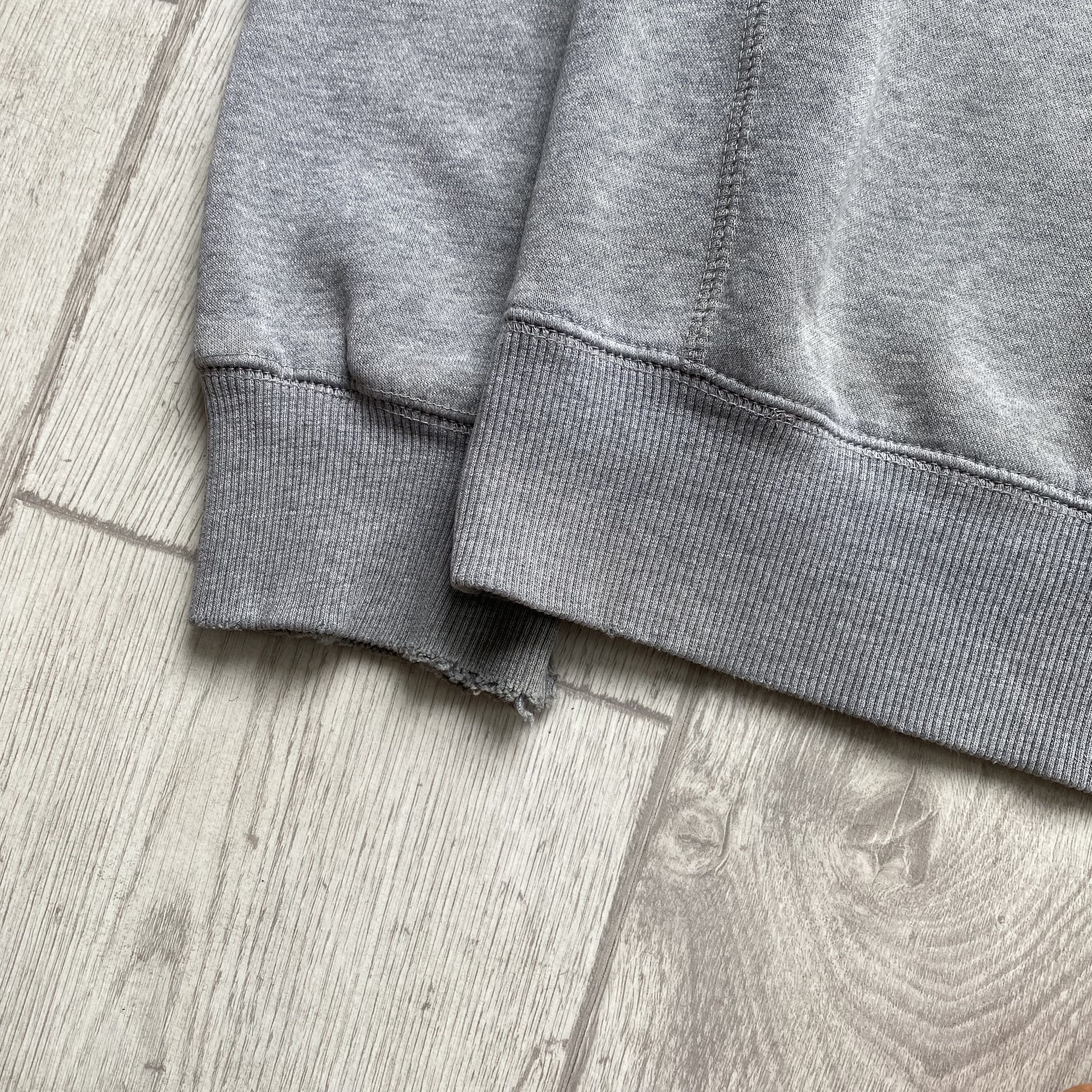Nike 🦏Trashed 90s Nike sweatshirt mini swoosh Vintage Distressed Size US XS / EU 42 / 0 - 4 Thumbnail