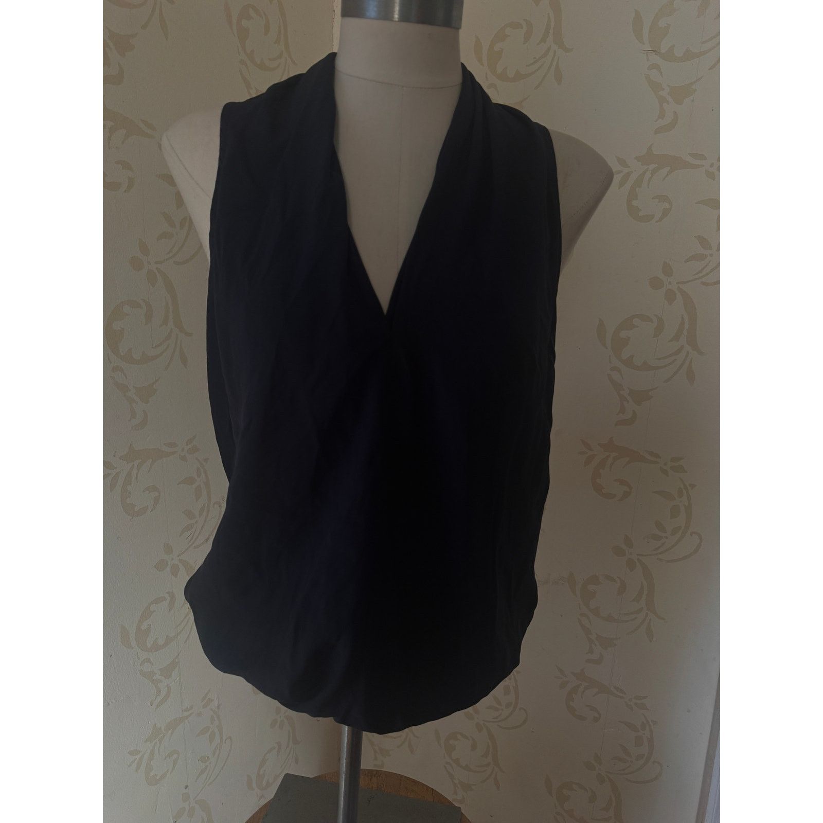 Ramy Brook Ramy Brook 100% SilkNavy Blue Top - Ladies Medium Size M / US 6-8 / IT 42-44 - 1 Thumbnail