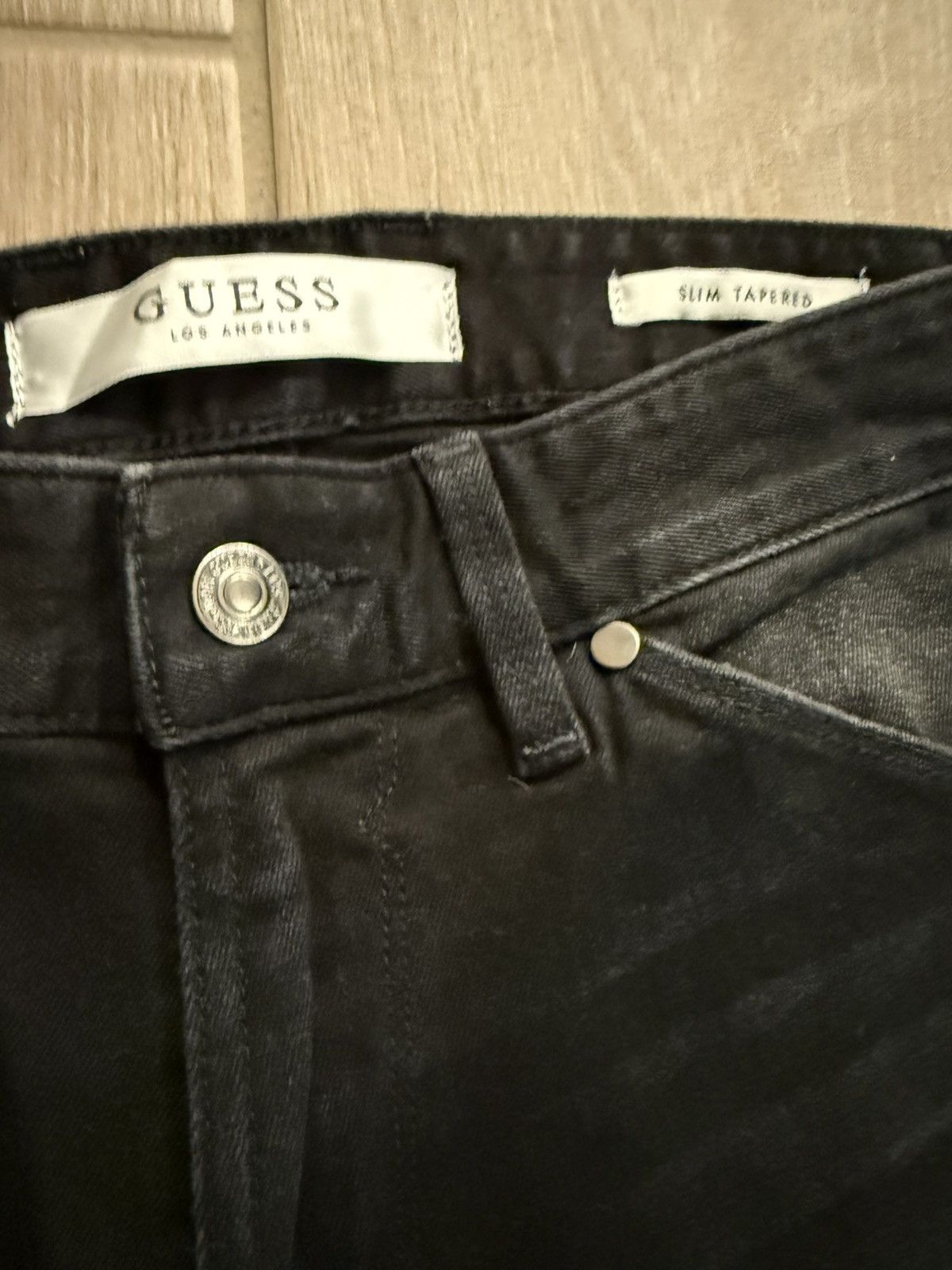 Guess Guess slim tapered moto jeans Size US 30 / EU 46 - 3 Thumbnail