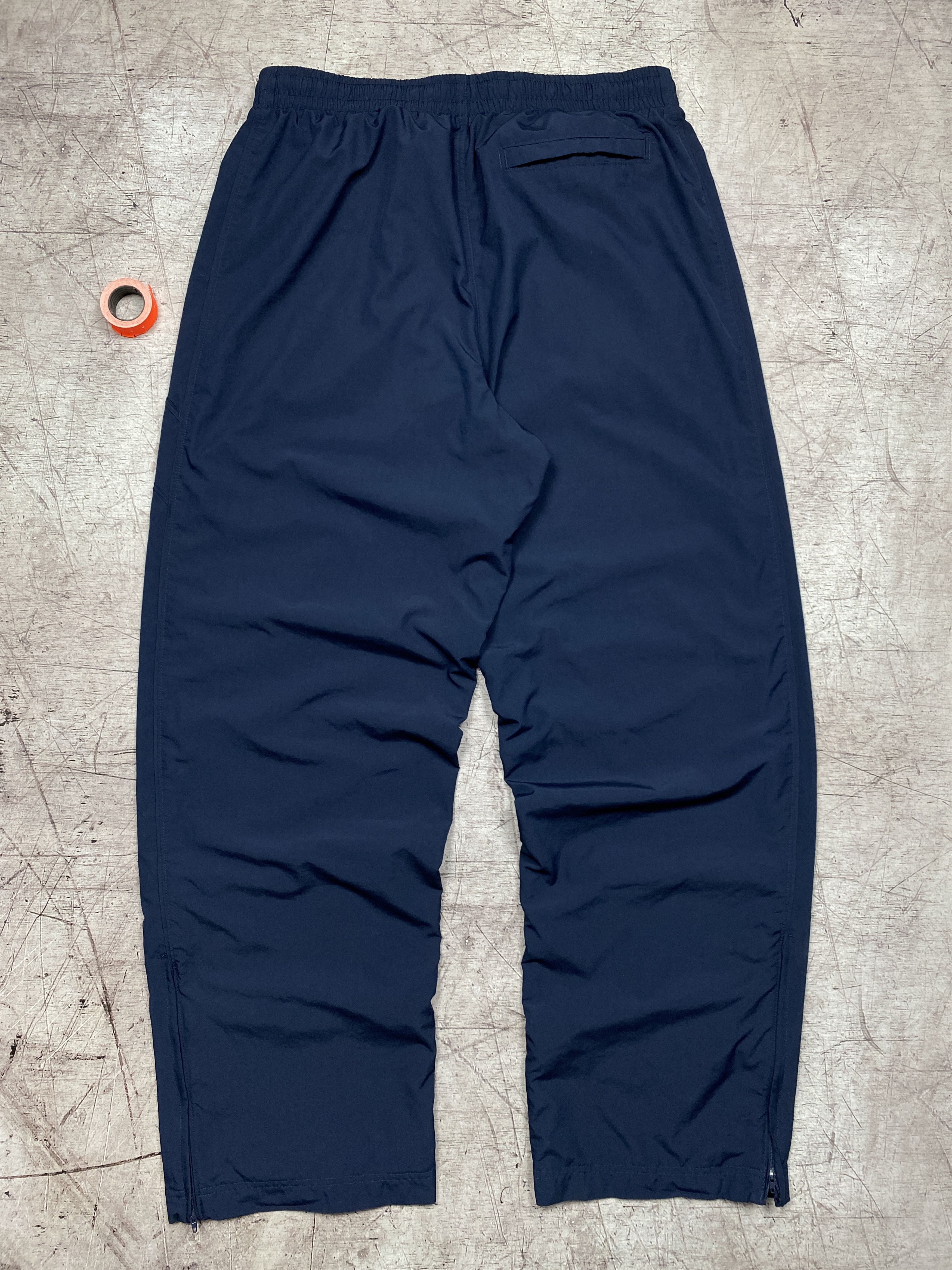 Nike × Vintage Nike Vintage Mens Nylon Baggy Track Pants y2k Drill Style Size US 36 / EU 52 - 7 Thumbnail