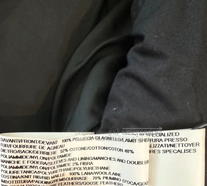 Rick Owens RICK OWENS Shearling Fleece and Down Jacket Size US M / EU 48-50 / 2 - 6 Thumbnail