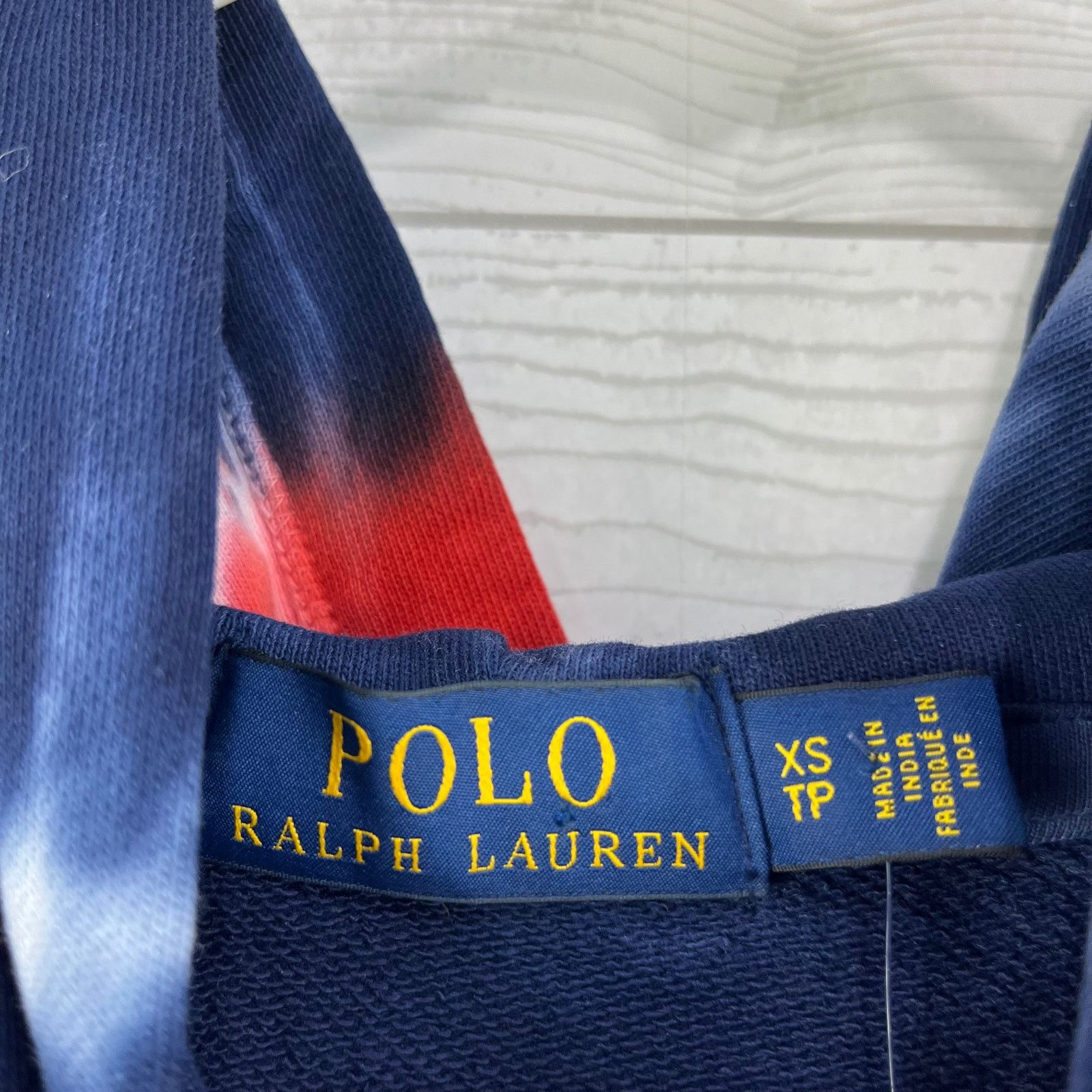 Polo Ralph Lauren Polo Ralph Lauren Tie Dye Hoodie Mens Size XS Red White Blue Size US XS / EU 42 / 0 - 3 Thumbnail