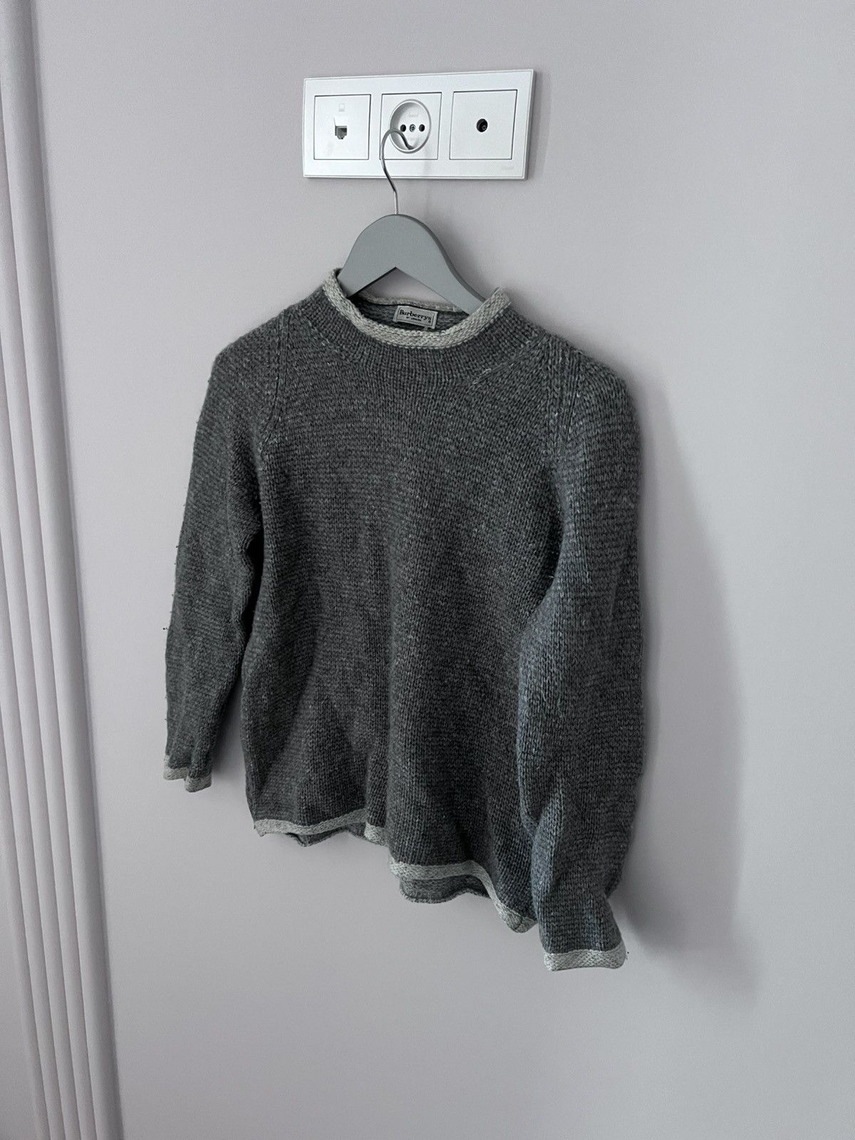Burberry VERY RARE wool burberrys sweater Size US M / EU 48-50 / 2 - 2 Thumbnail