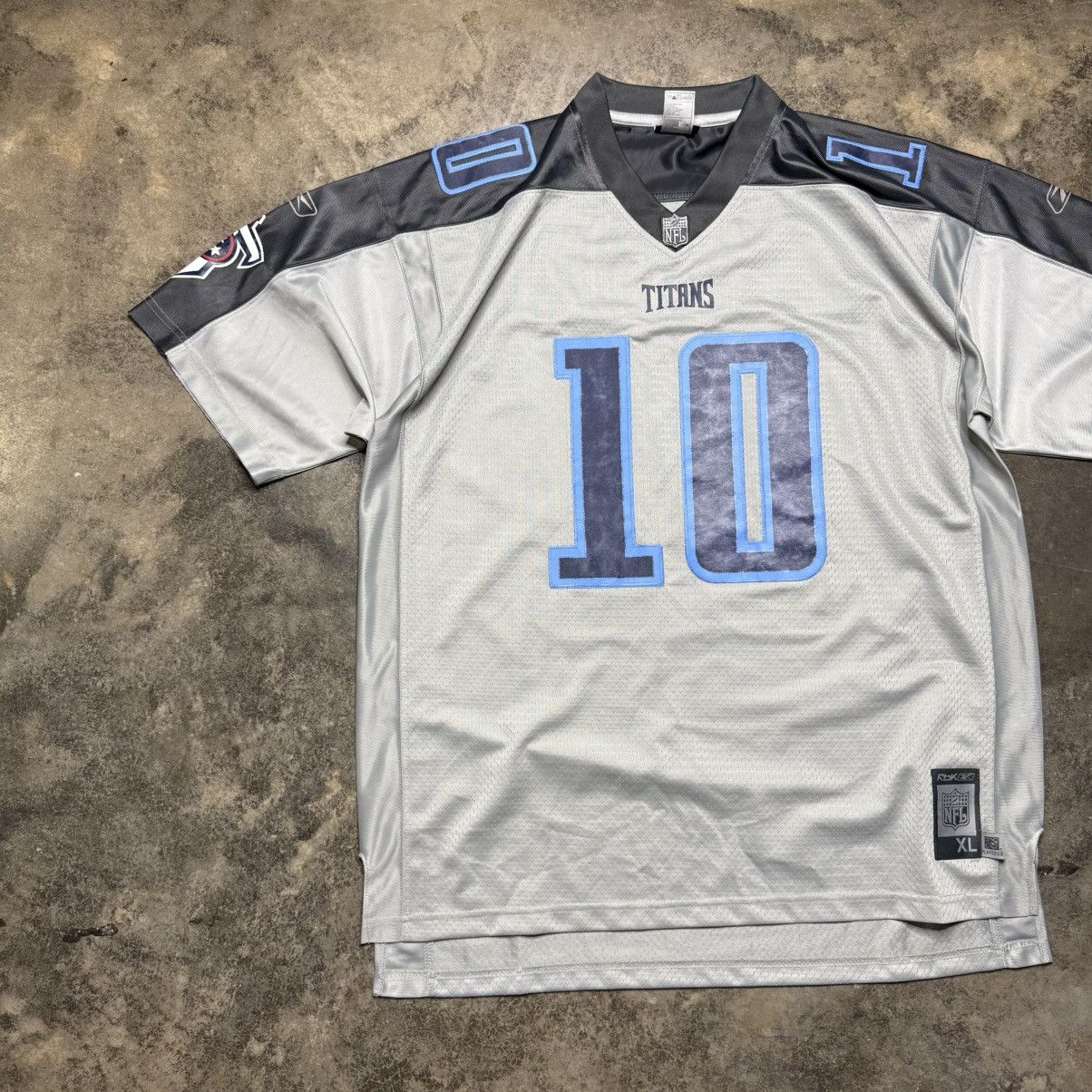 Reebok vintage y2k reebok gray Tennessee titans young jersey Size US XL / EU 56 / 4 - 3 Thumbnail