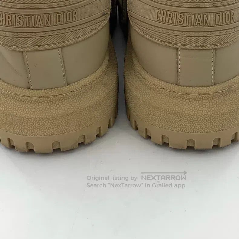 Dior Dior Brown round toe cowhide lace-up casual flat board sho Size US 8.5 / IT 38.5 - 8 Thumbnail