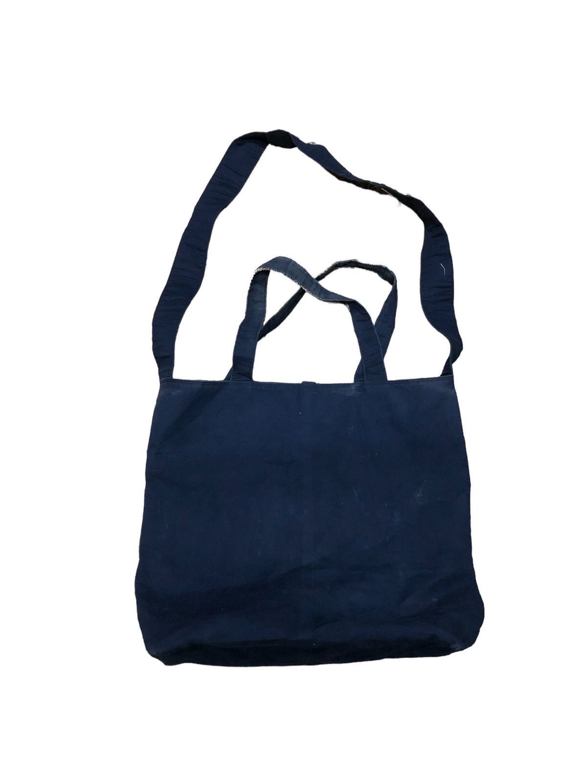 Japanese Brand FADED BLUE SASHIKO SLING/TOTE BAG Size ONE SIZE - 2 Thumbnail