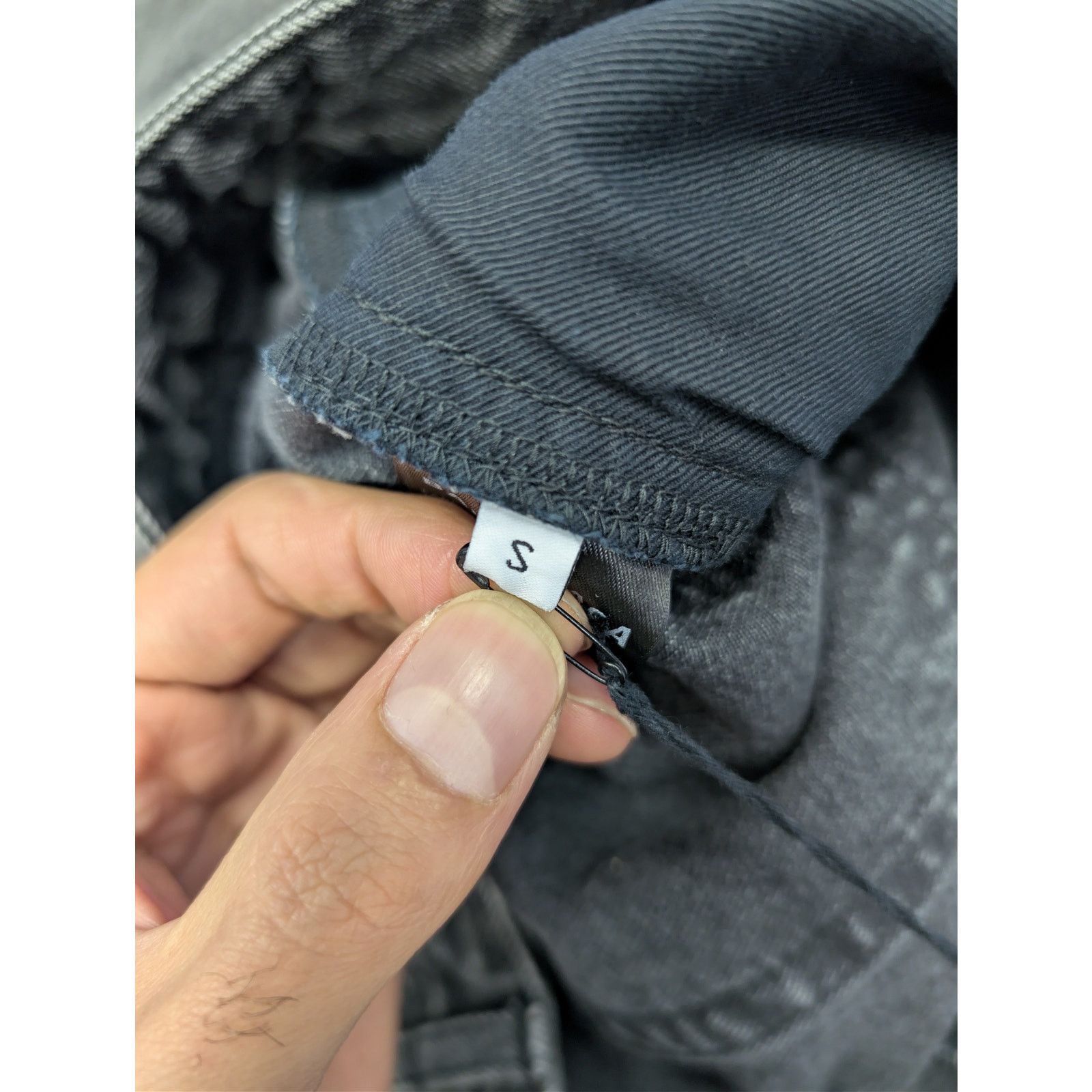 Balenciaga o1rshd1 Organic Japanese Medium Fit Pants in Eco Black Size US 30 / EU 46 - 15 Thumbnail