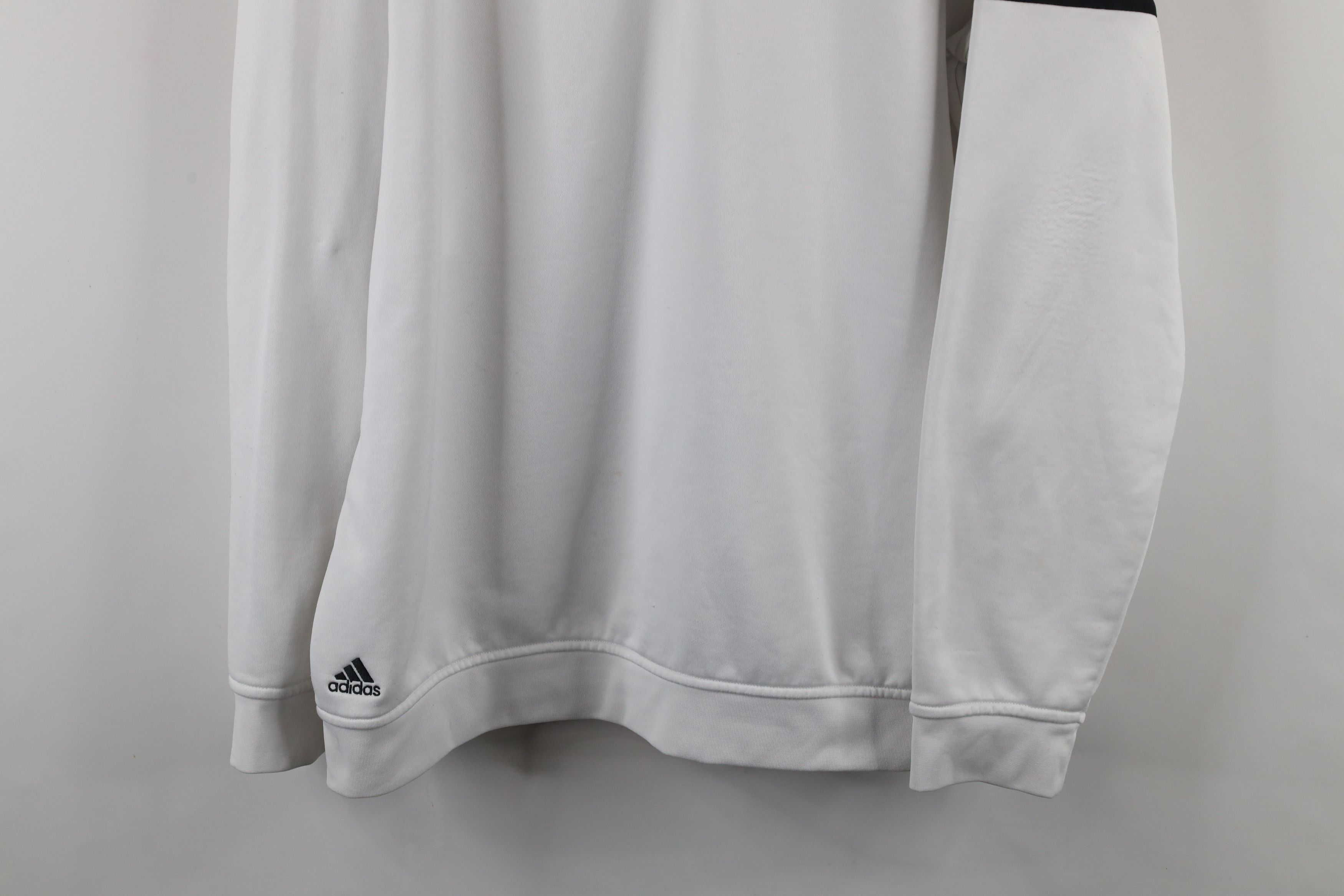 Adidas × Vintage Adidas Beck's Brewery Half Zip Pullover Jacket Top White Size US XL / EU 56 / 4 - 3 Thumbnail