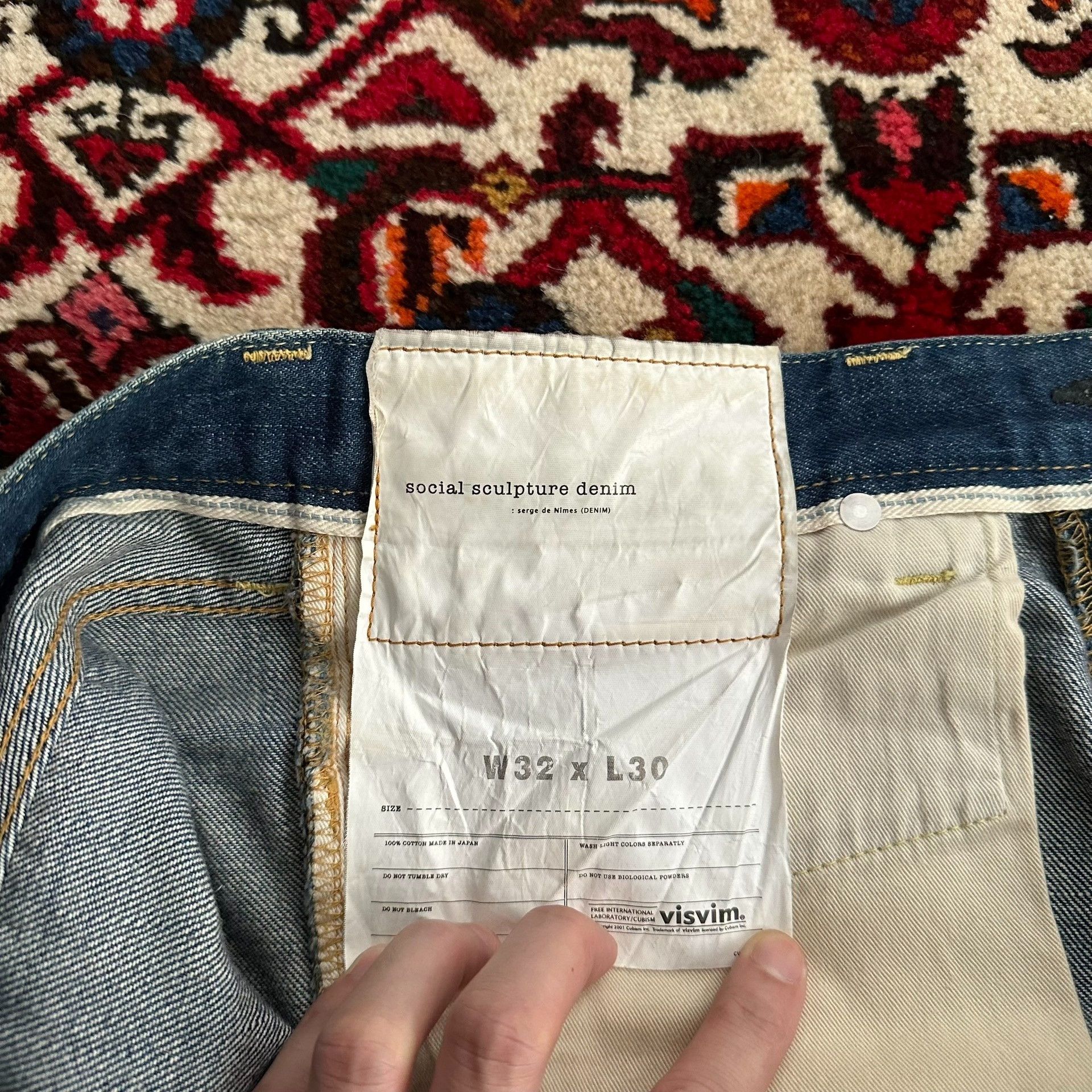 Visvim visvim 16aw 04d5 Washed Jeans Size US 32 / EU 48 - 8 Thumbnail