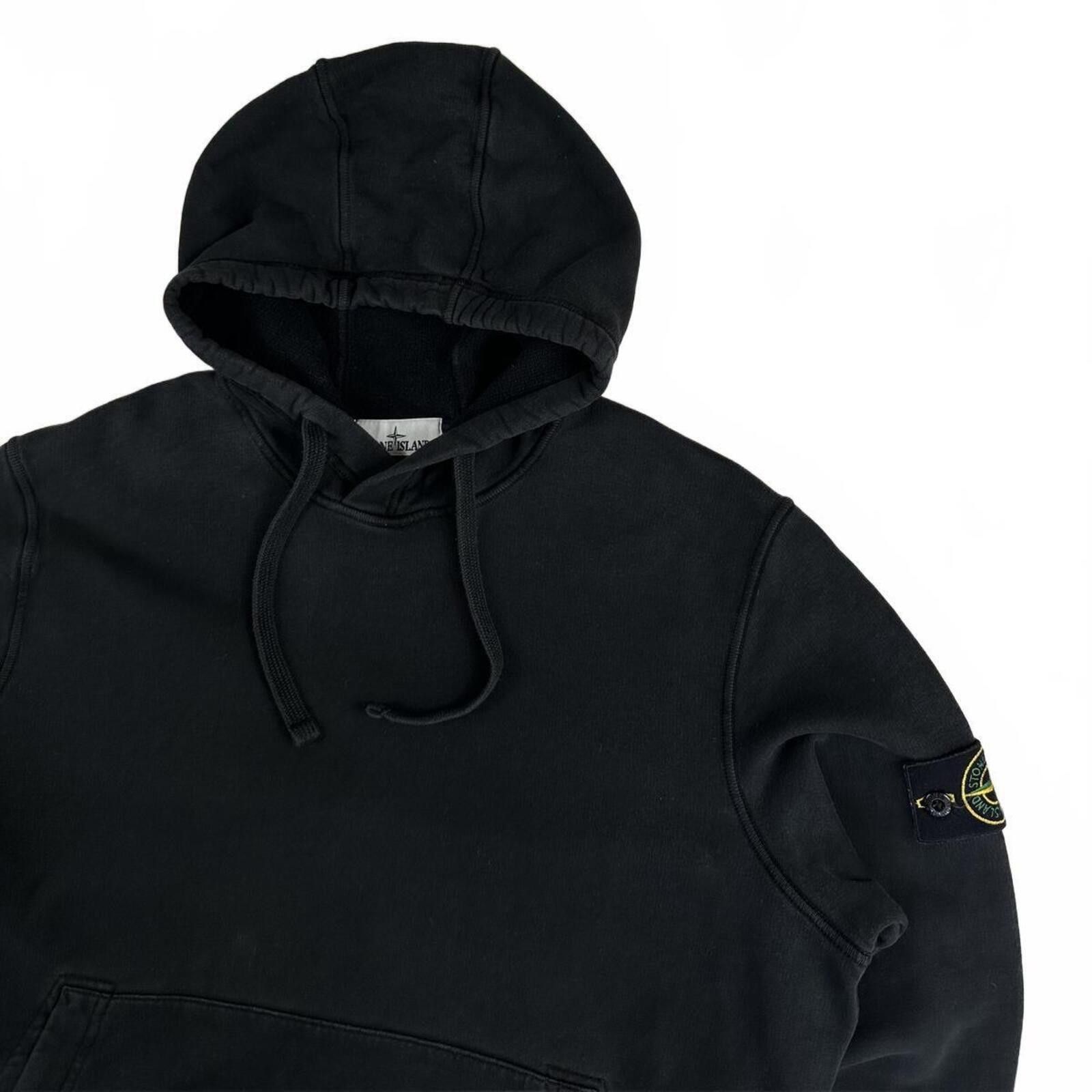 Stone Island Stone Island Pullover Cotton Hoodie Black Large Size US L / EU 52-54 / 3 - 2 Thumbnail