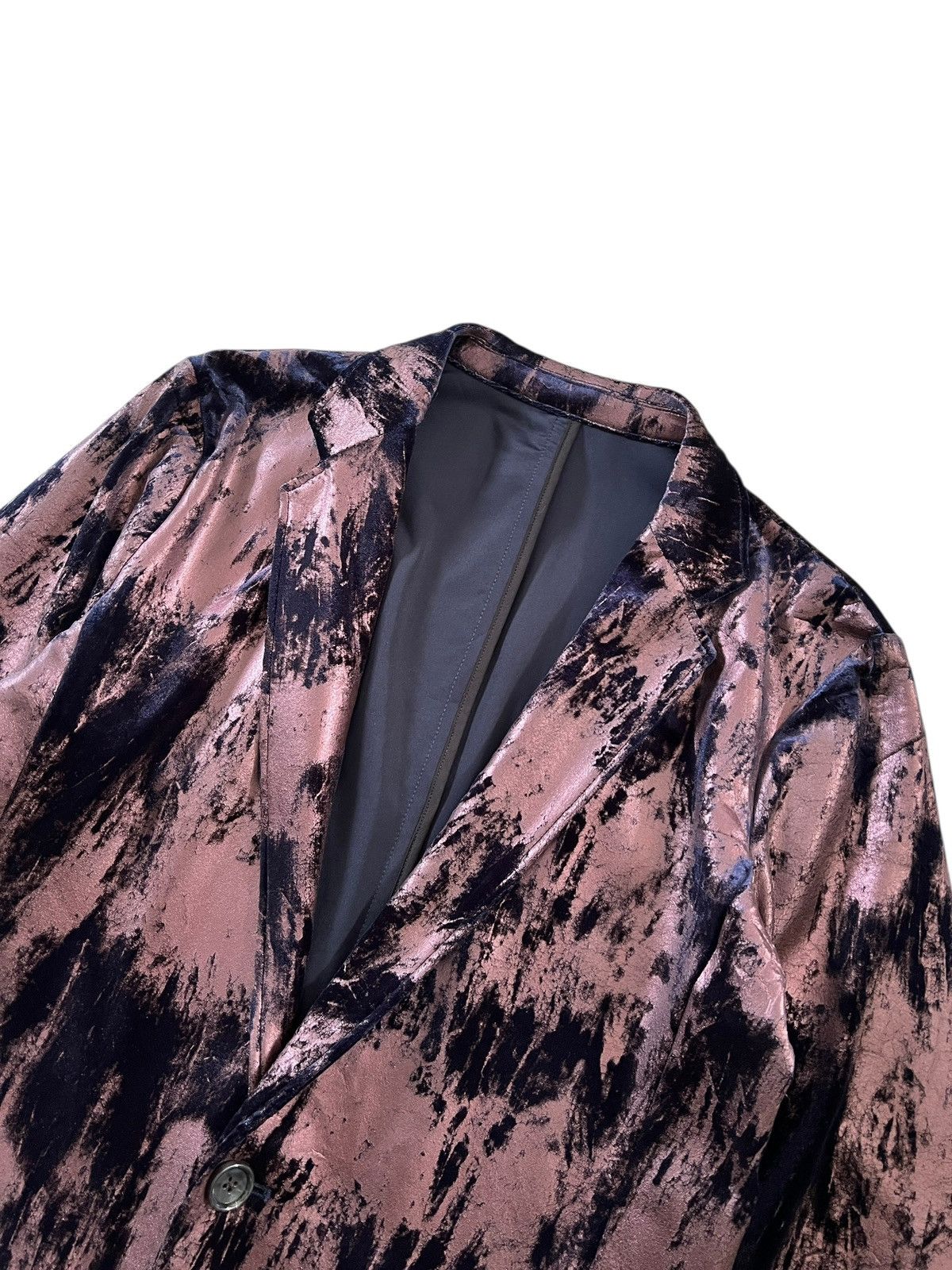 Tornado Mart Tornado Mart Coated Velvet Long Coat Size US M / EU 48-50 / 2 - 3 Thumbnail