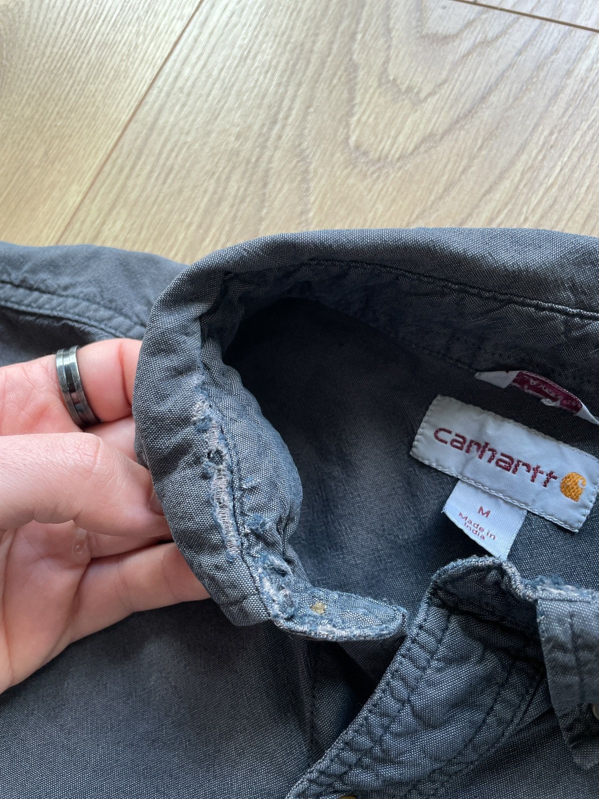 Carhartt × Vintage Vintage Y2K Carhartt Shirt Size US M / EU 48-50 / 2 - 5 Thumbnail