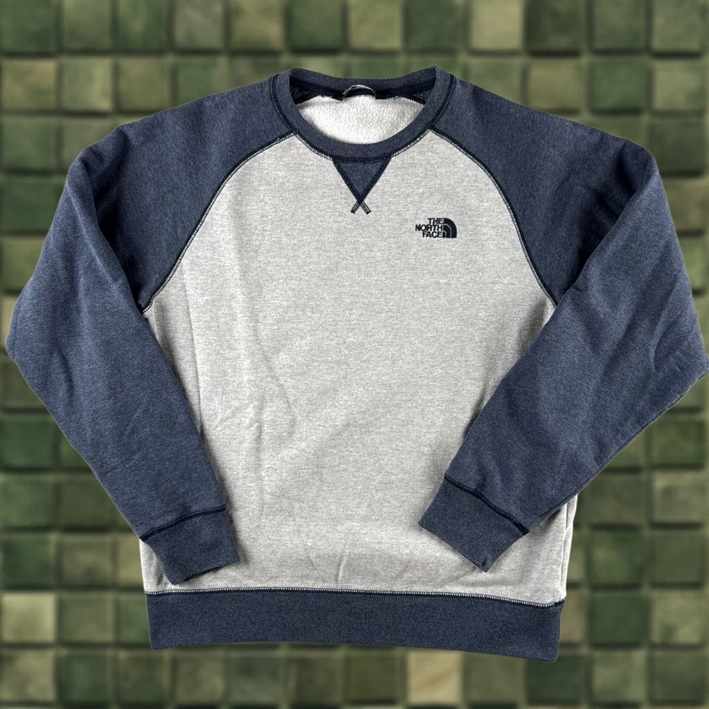 The North Face The North Face Sweatshirt Mens M Gray Blue Pullover Fleece Crewneck Hooded? Size US M / EU 48-50 / 2 - 1 Thumbnail