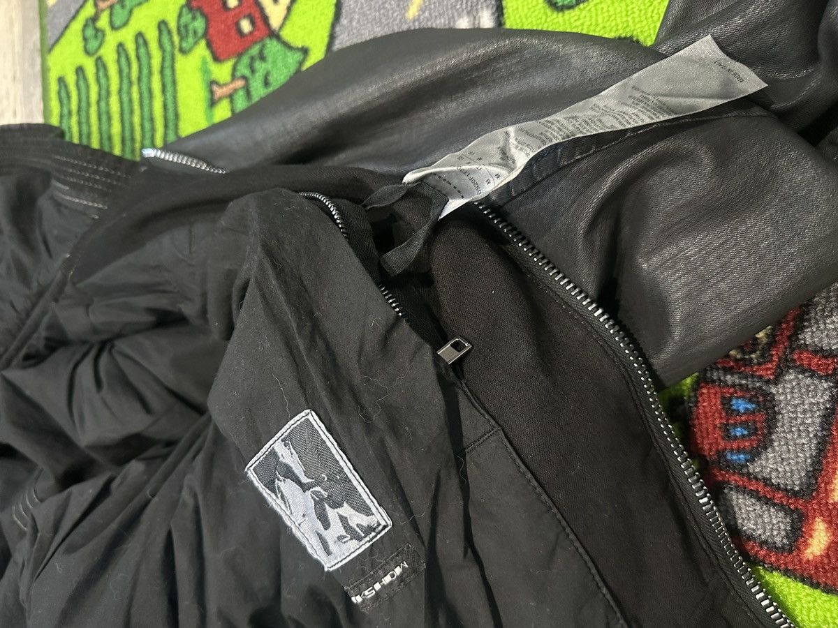 Rick Owens × Rick Owens Drkshdw Rick Owens Waxed Hooded Denim Jacket Size US M / EU 48-50 / 2 - 5 Thumbnail