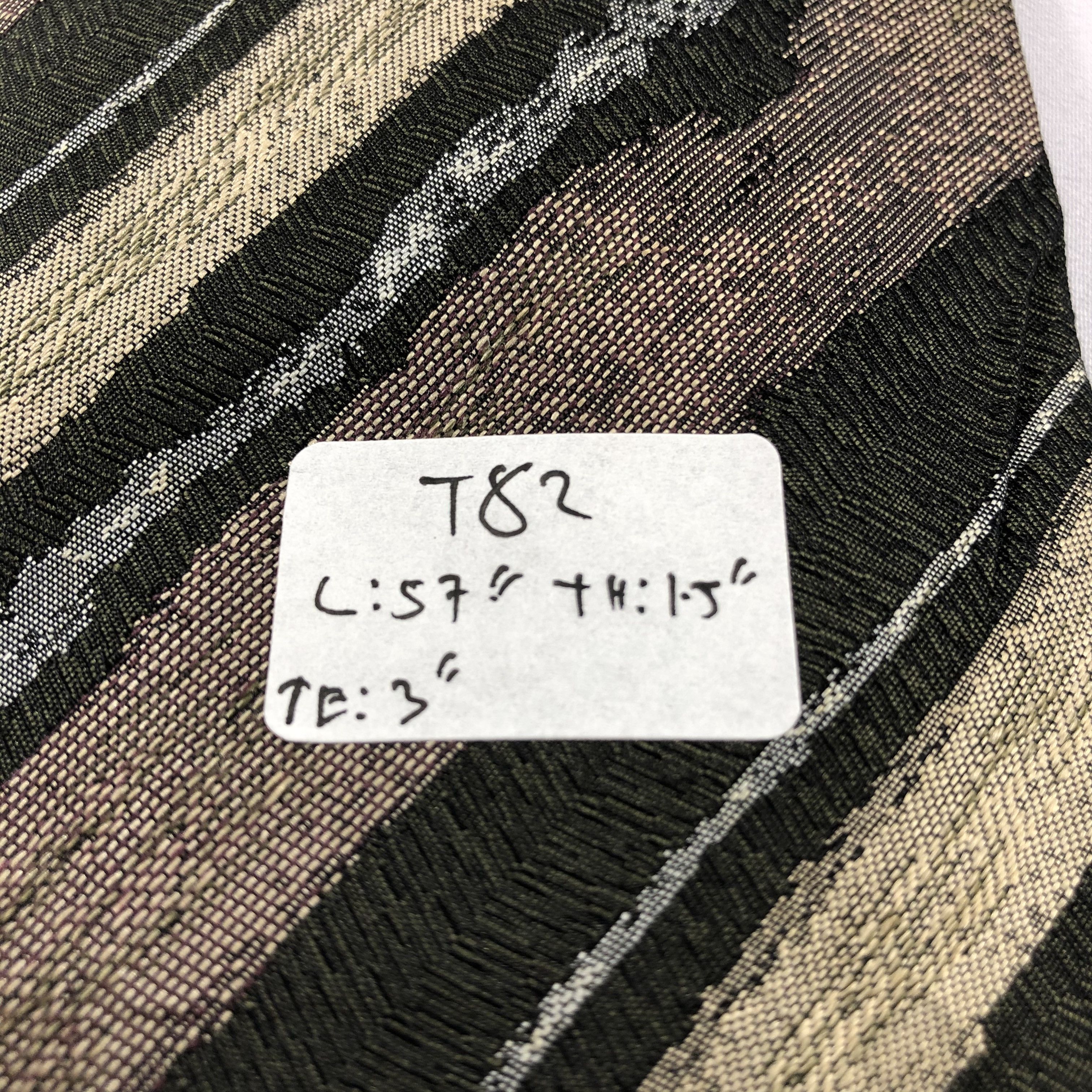 Issey Miyake Issey Miyake Silk Neck Ties T82 Size ONE SIZE - 7 Thumbnail