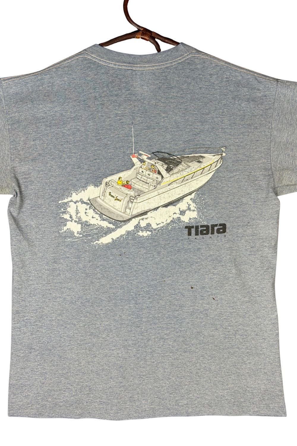 Signal Sport Vintage 90s Tiara Yachts Signal Sports Single Stitch USA Tee Size US M / EU 48-50 / 2 - 7 Thumbnail