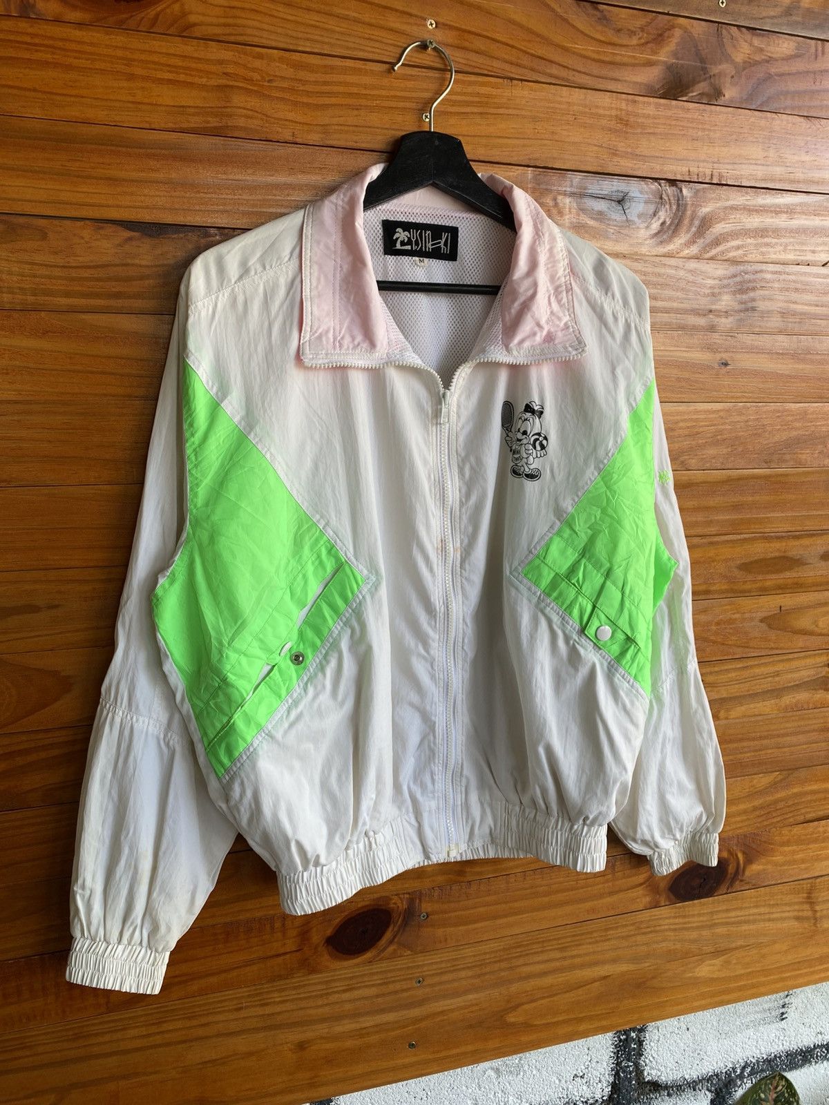 Japanese Brand Vintage YSIP-KI JMTA Instructor Windbreaker Neon Jacket Size US M / EU 48-50 / 2 - 5 Thumbnail
