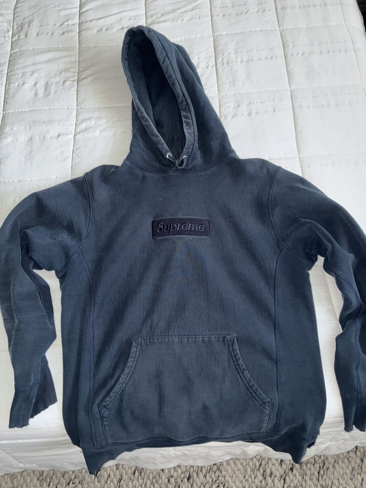 Supreme Supreme Navy Box Logo Size US M / EU 48-50 / 2 - 1 Thumbnail