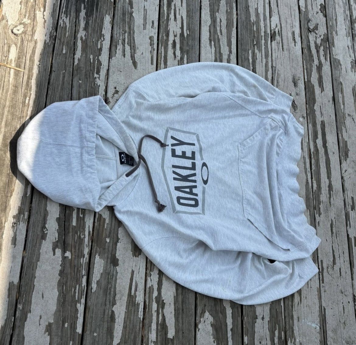 Oakley Grey Oakley hoodie Size US M / EU 48-50 / 2 - 2 Thumbnail