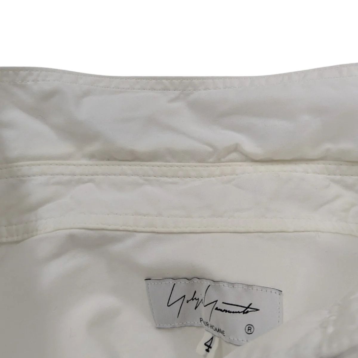 Yohji Yamamoto Yohji Yamamoto pour homme broad length shirt Size US XL / EU 56 / 4 - 5 Thumbnail