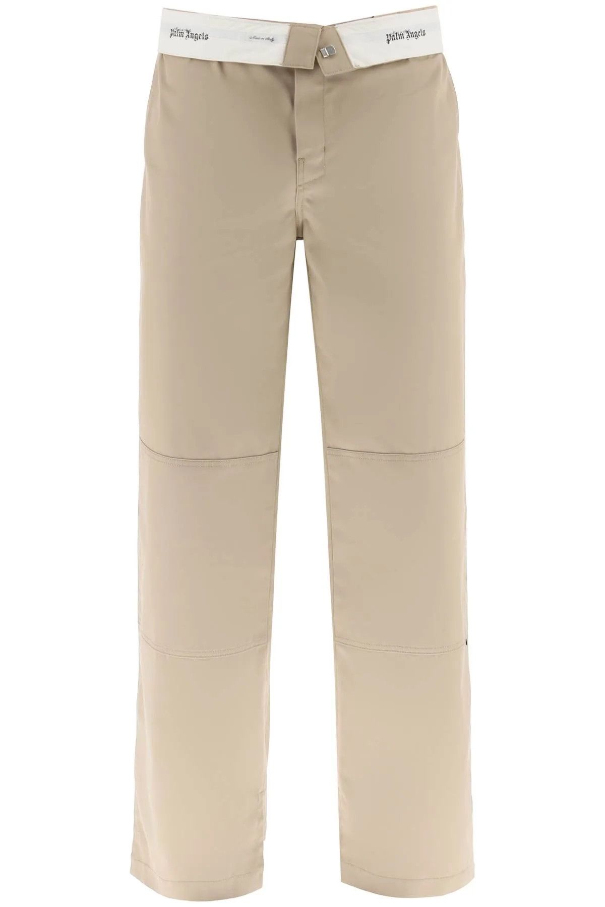 Palm Angels o1y0325 Casual Pant in Khaki Size US 32 / EU 48 - 1 Thumbnail