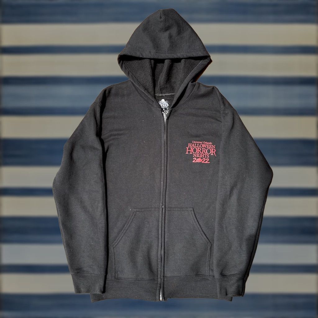 Vintage VINTAGE Universal Studios Halloween Horror Nights 2022 Micheal Myers Zip Up Hoodie Small Size US S / EU 44-46 / 1 - 1 Thumbnail