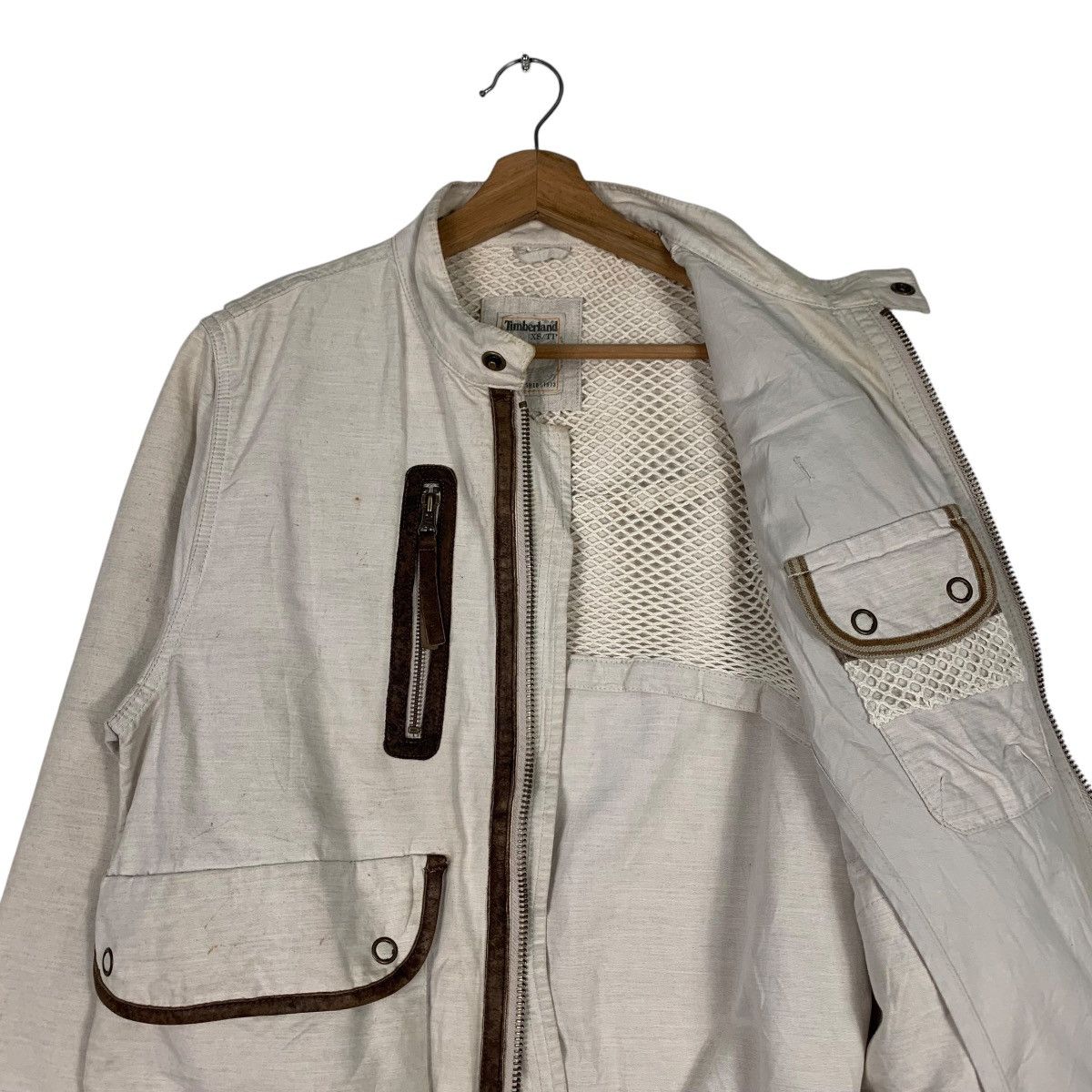 Timberland TIMBERLAND Multipocket Casual Jacket #1291-C58 Size US XS / EU 42 / 0 - 10 Thumbnail