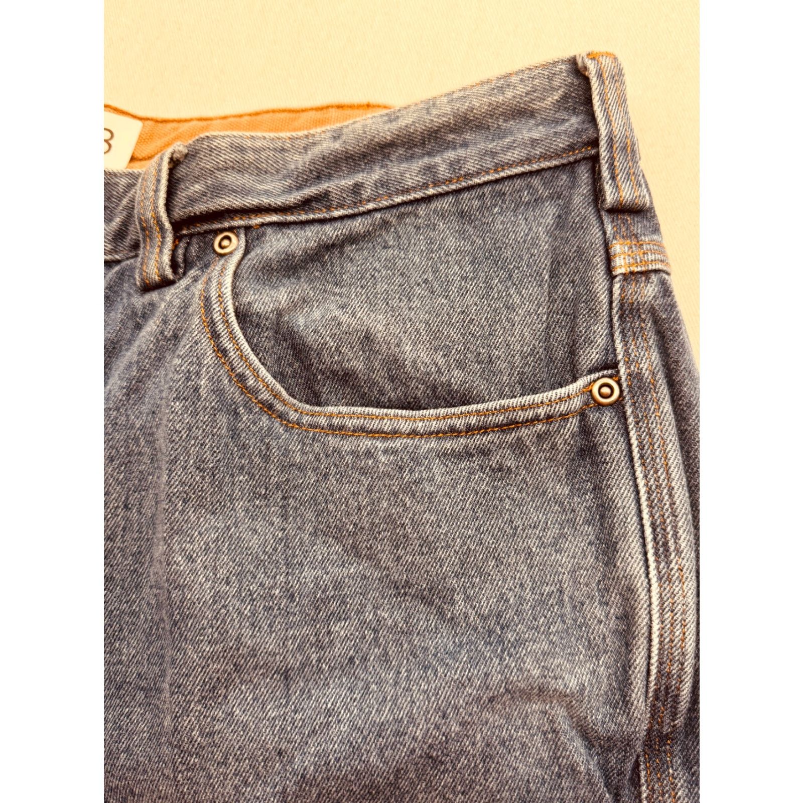 Denime Duluth Fire Hose 3237 Denim Jeans 37x32 Mens 100% Cotton Blue Straight Relaxed Pocket Jeans Mens Size US 37 - 5 Thumbnail
