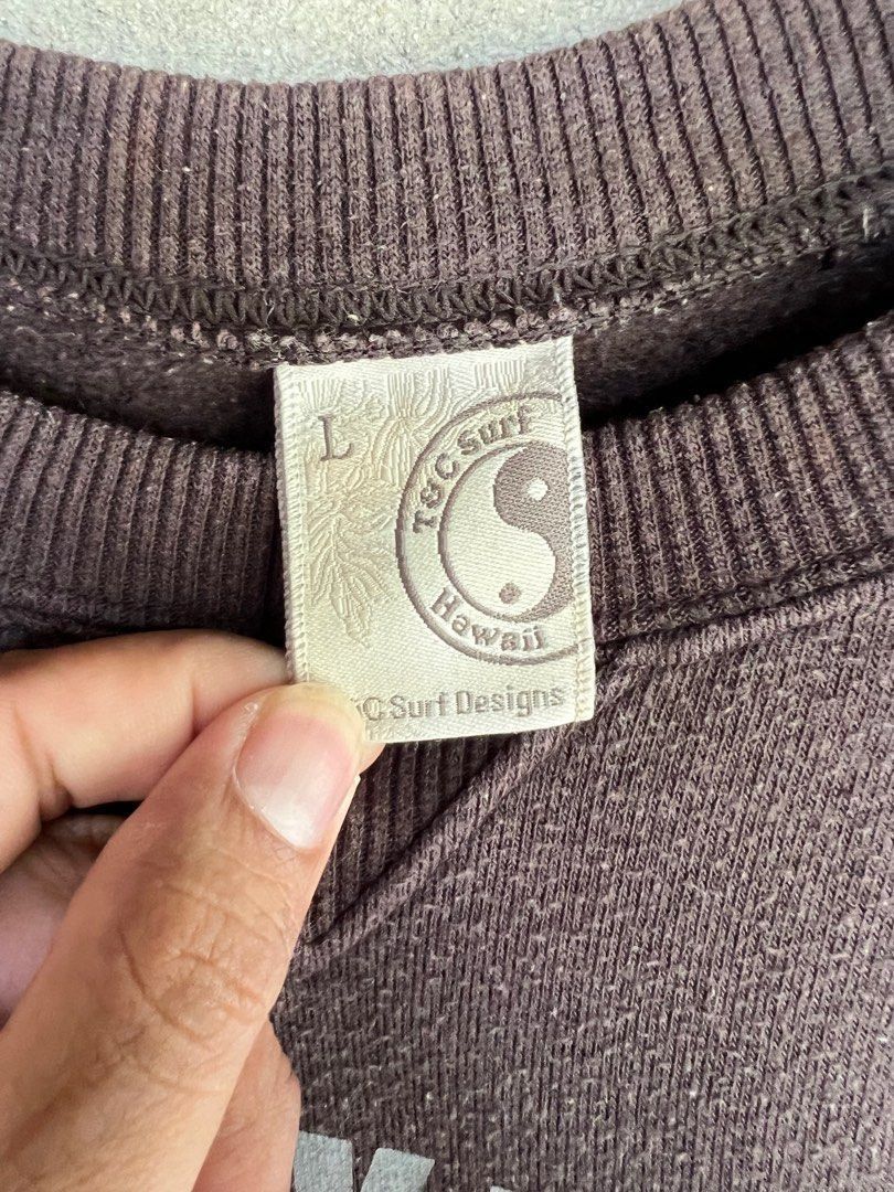Vintage T&c Surf Design Hawaii Sweatshirt Size US M / EU 48-50 / 2 - 4 Thumbnail