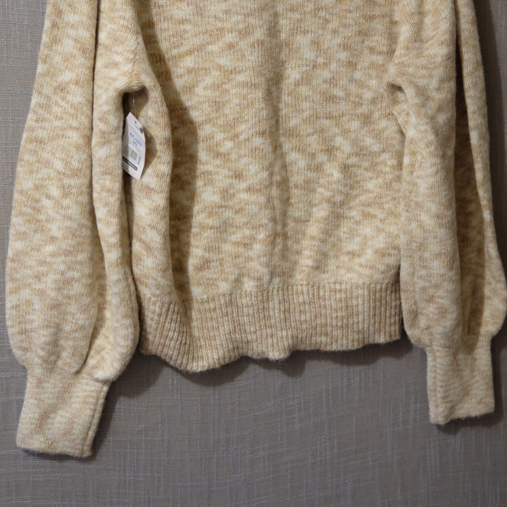 Vintage VINTAGE NWT Time and Tru Mock Neck Sweater Metallic Pullover Women's XXL (20) #A11-38 Size XXL / US 16-18 / IT 52-54 - 7 Thumbnail