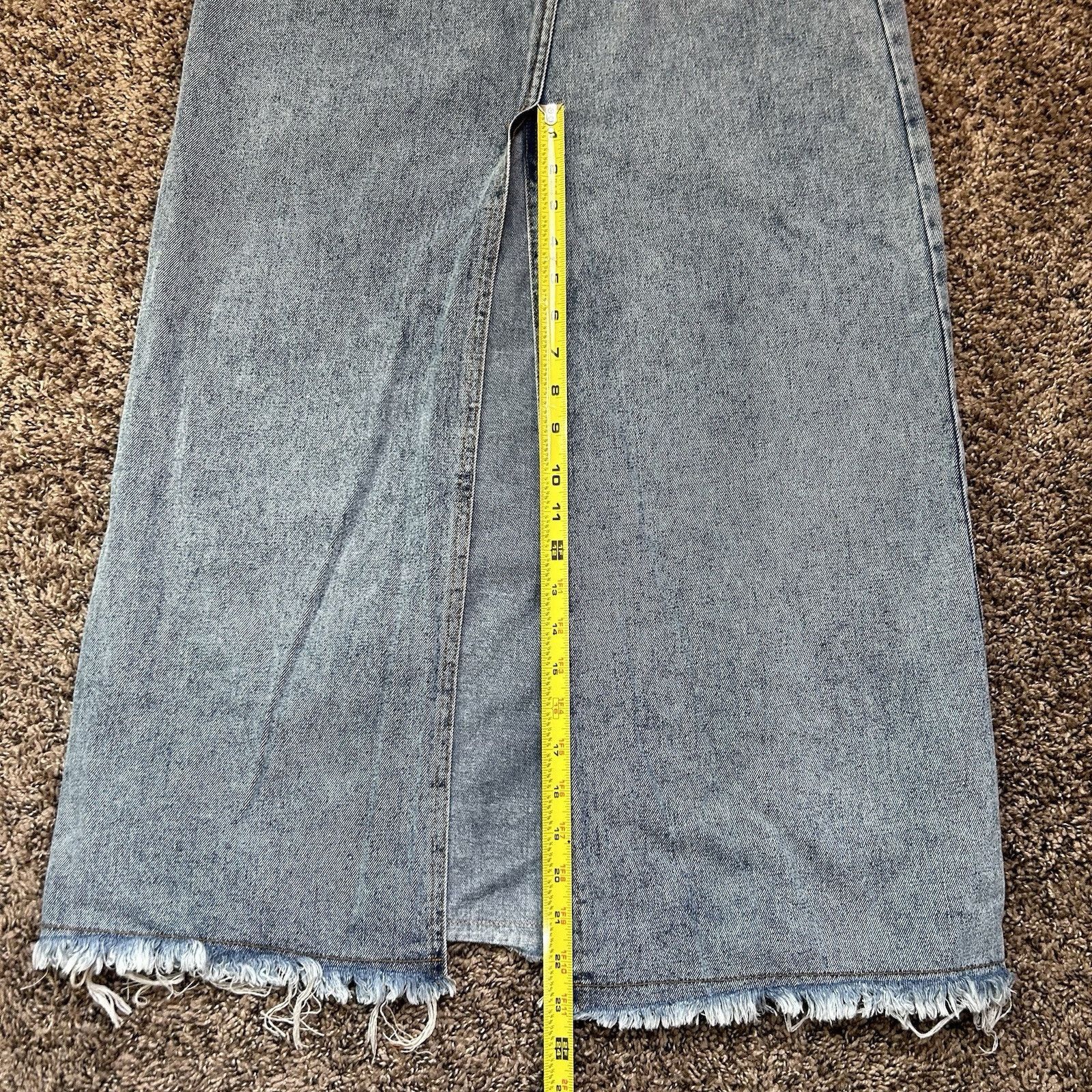 Avenue Avenue Zoe Jaymes Denim Maxi Skirt Size Medium Size 26" / US 2 / IT 38 - 9 Thumbnail