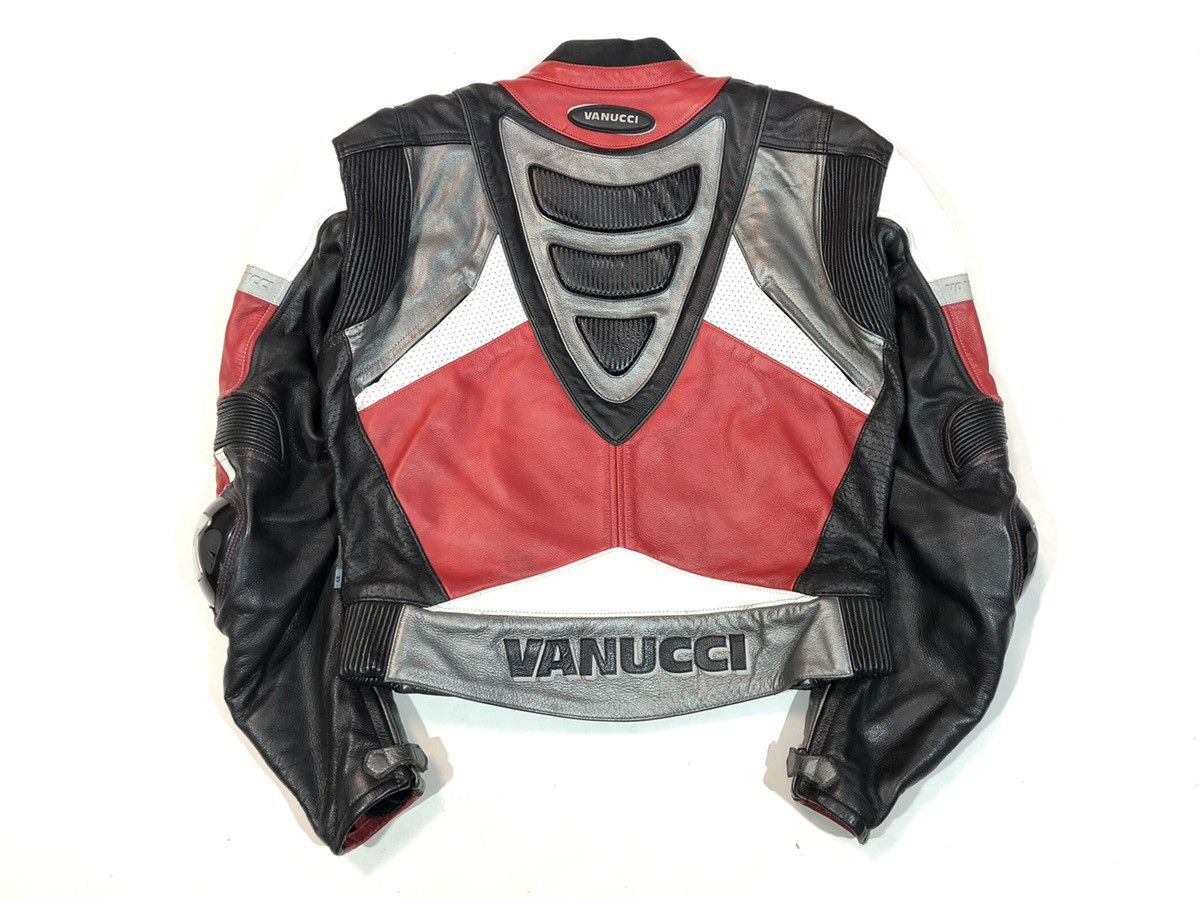 Dainese × Honda × Yamaha Vanucci Moto Motorcycle Leather Jacket Racing Size US M / EU 48-50 / 2 - 11 Thumbnail