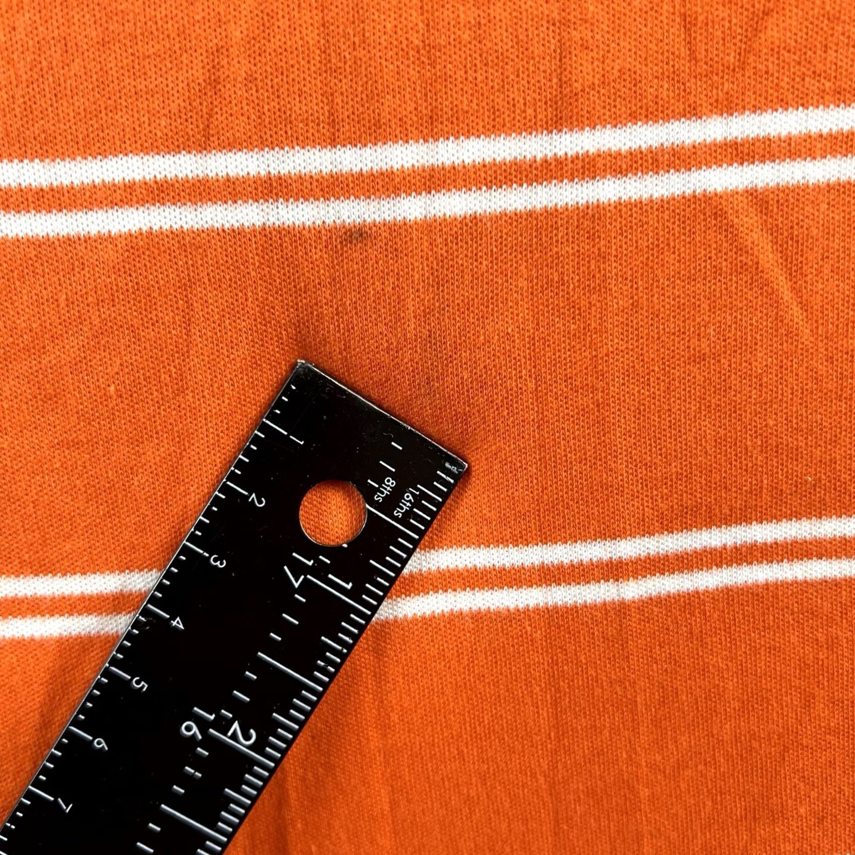 Ralph Lauren VINTAGE Ralph Lauren Polo Shirt Mens M Striped White Orange Logo breathable Easy Care Modern/Seasonal Size US M / EU 48-50 / 2 - 5 Thumbnail