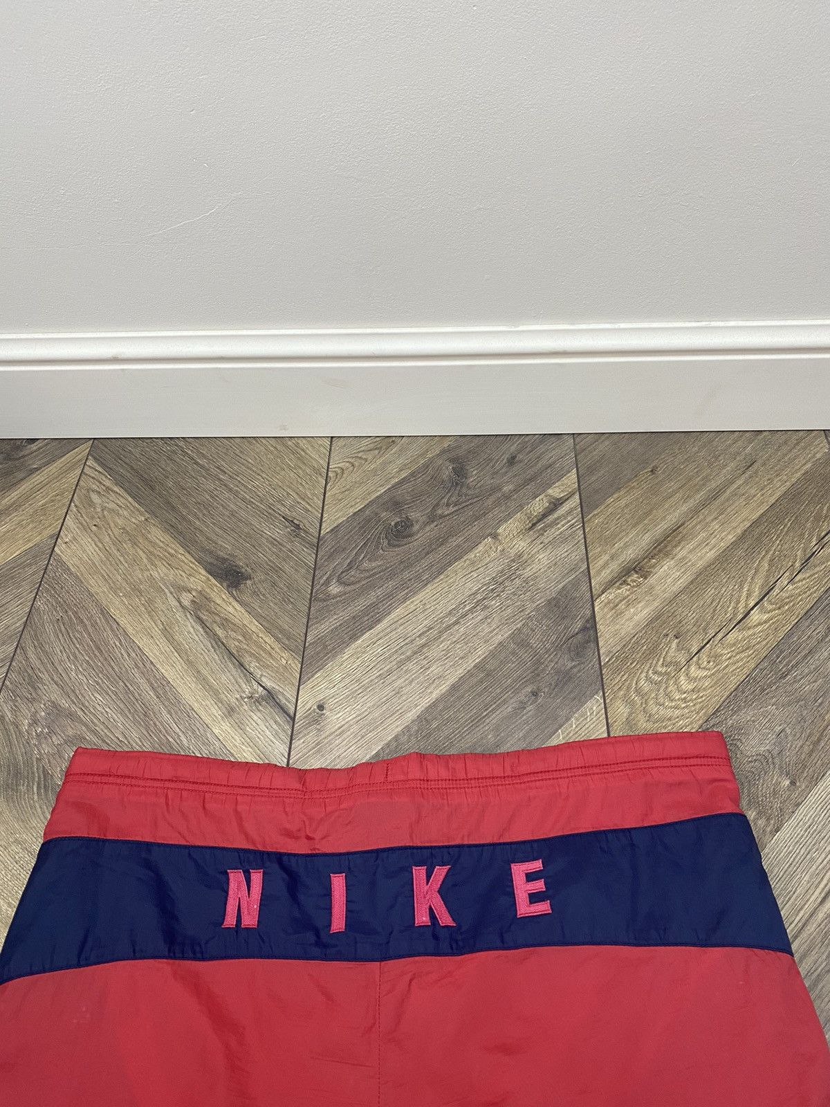 Nike × Vintage Vintage Big Logo Nike 90s style swim shorts Size US 32 / EU 48 - 8 Thumbnail