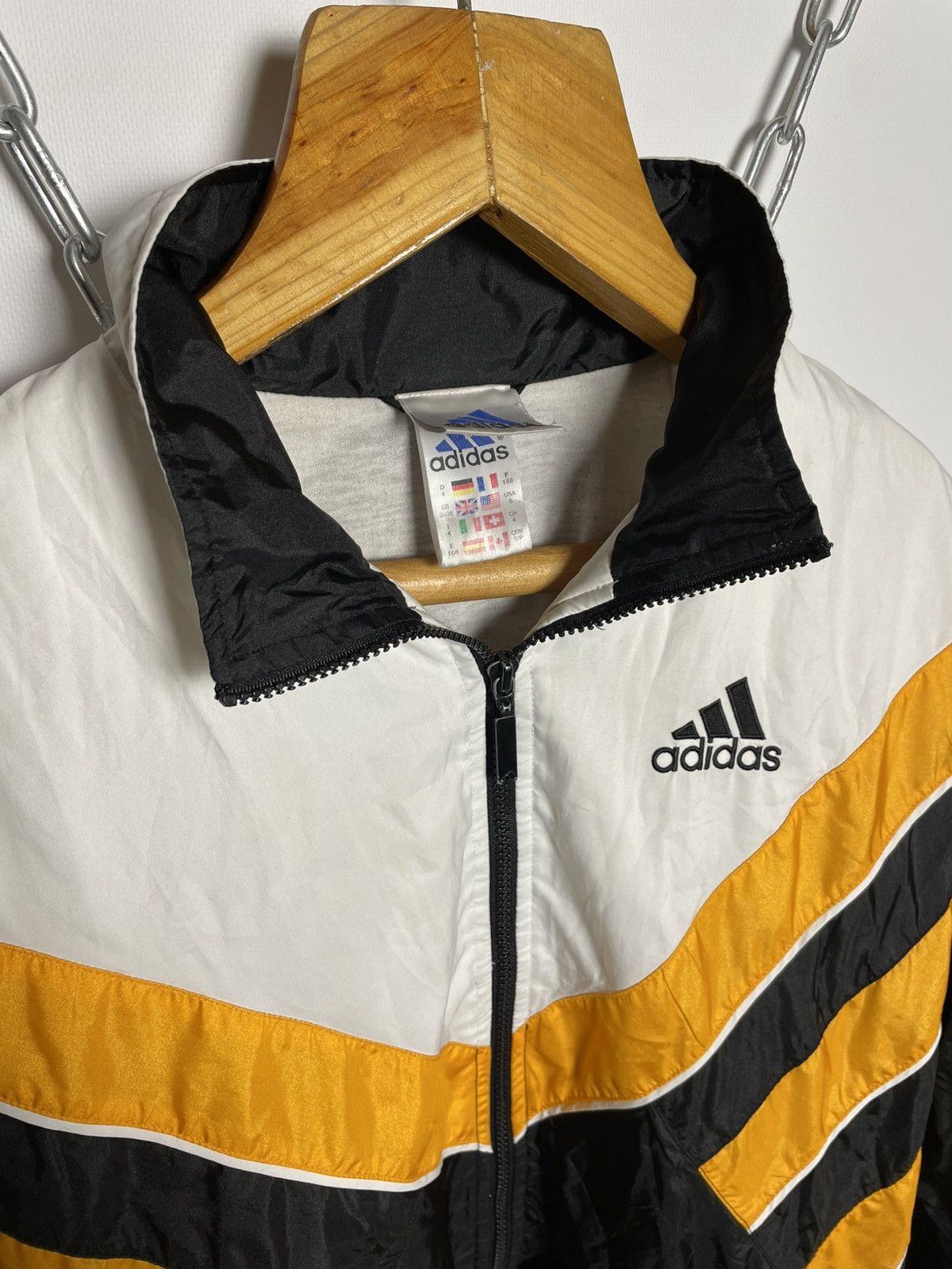 Adidas Vintage 90s Adidas track jacket Size US M / EU 48-50 / 2 - 5 Thumbnail